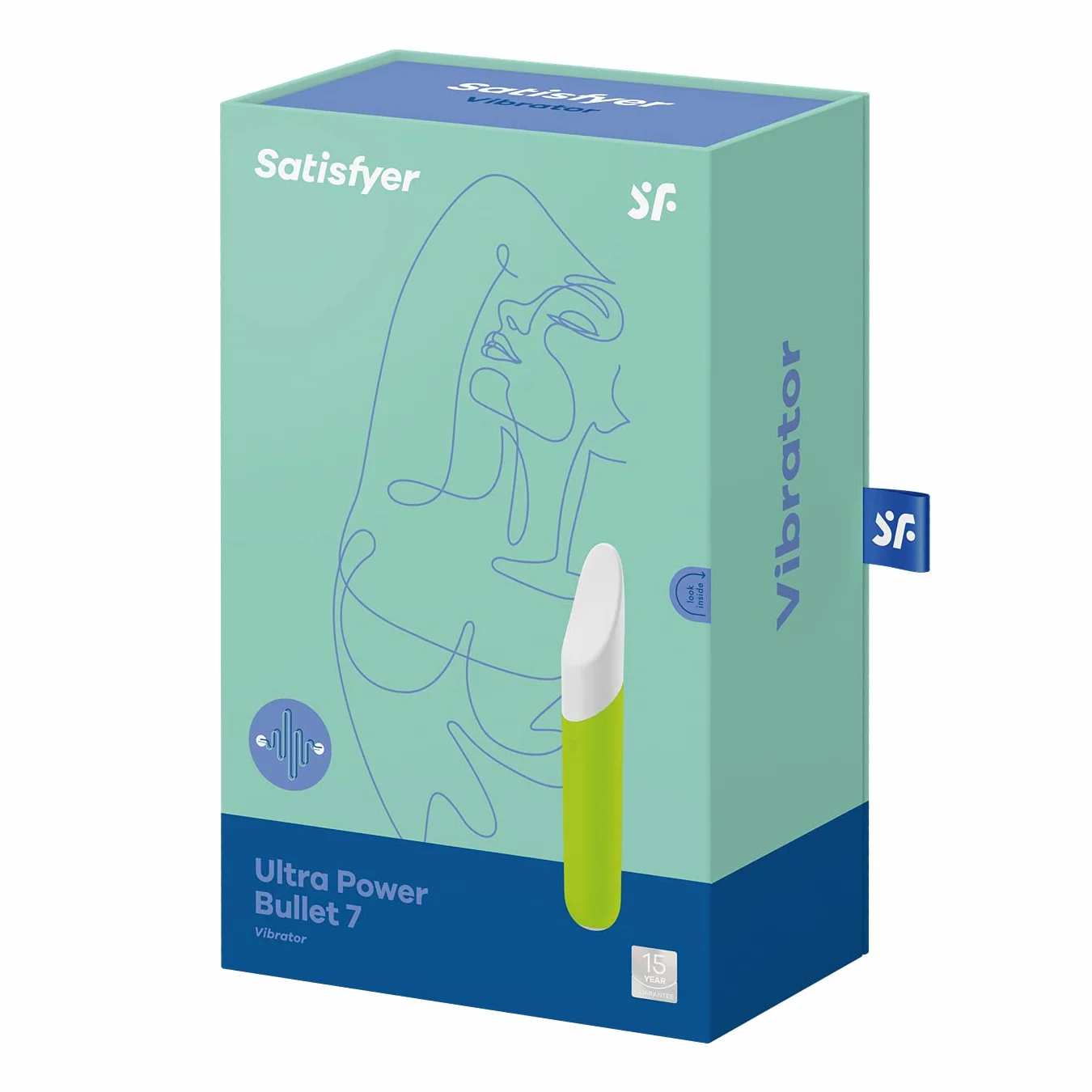 Satisfyer Ultra Power Bullet 7 Mini Dildo Vibratore | Impermeabile (IPX7) | Sex Toys Femminile ricaricabile | Silicone di Grado medico | Sex Toy per Donne e Coppie | Stimolazione Clitoridea