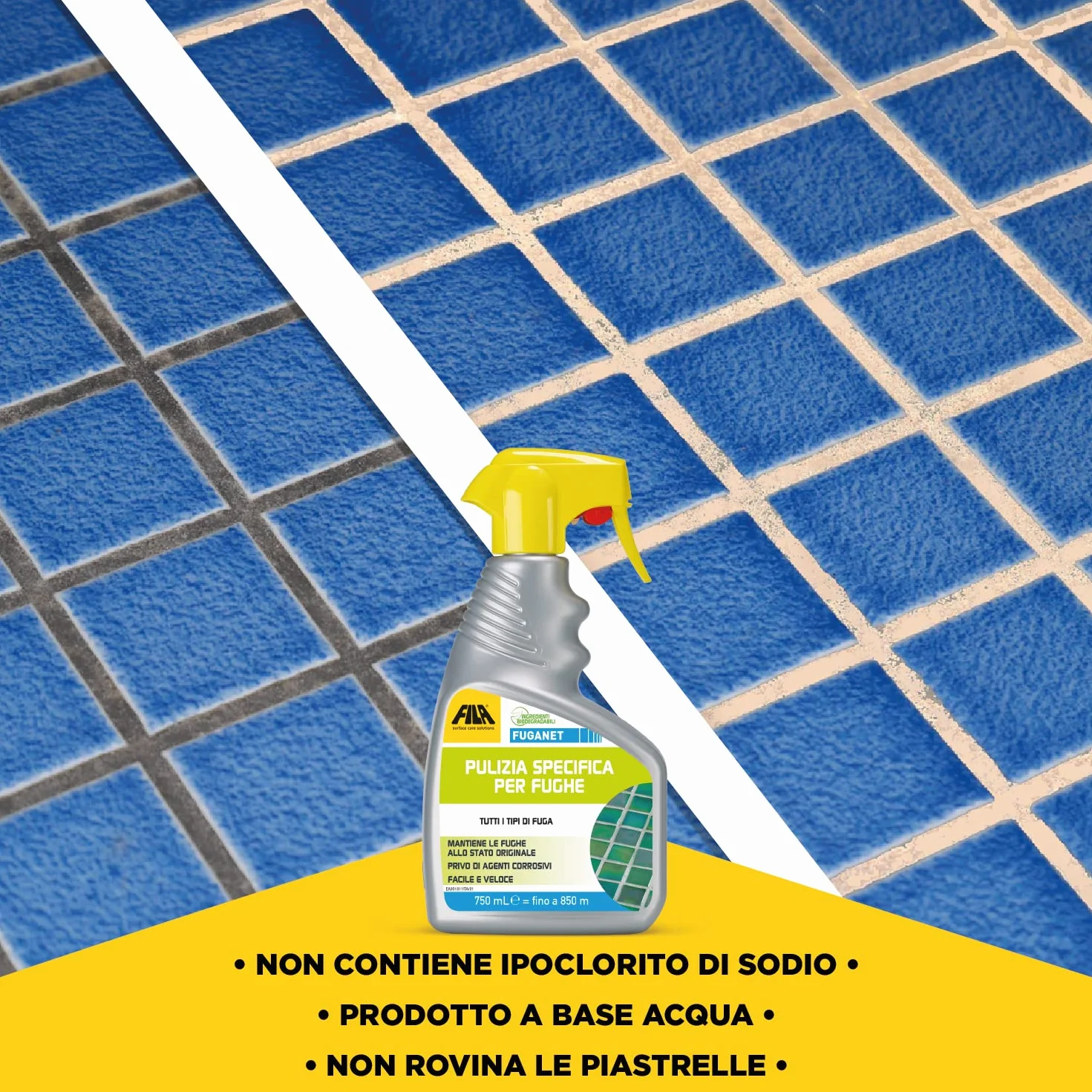 FILA FUGANET Pulizia Specifica per Fughe 750ml