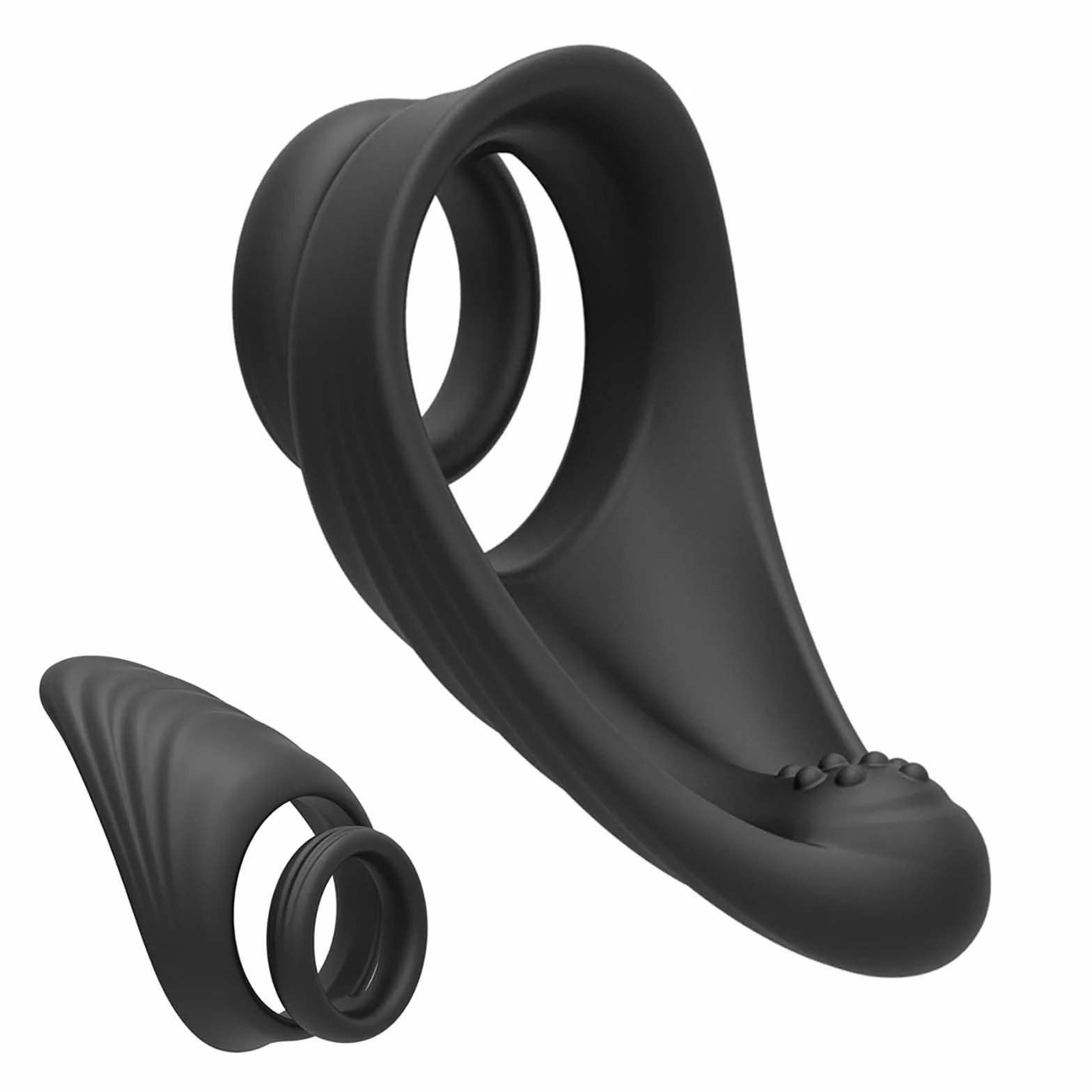 Set di anelli da allenamento super elastici e leggeri, anelli speciali per stretching e resistenza da uomo, set fitness opzionale in 3 misure - E71IT (Black：A)