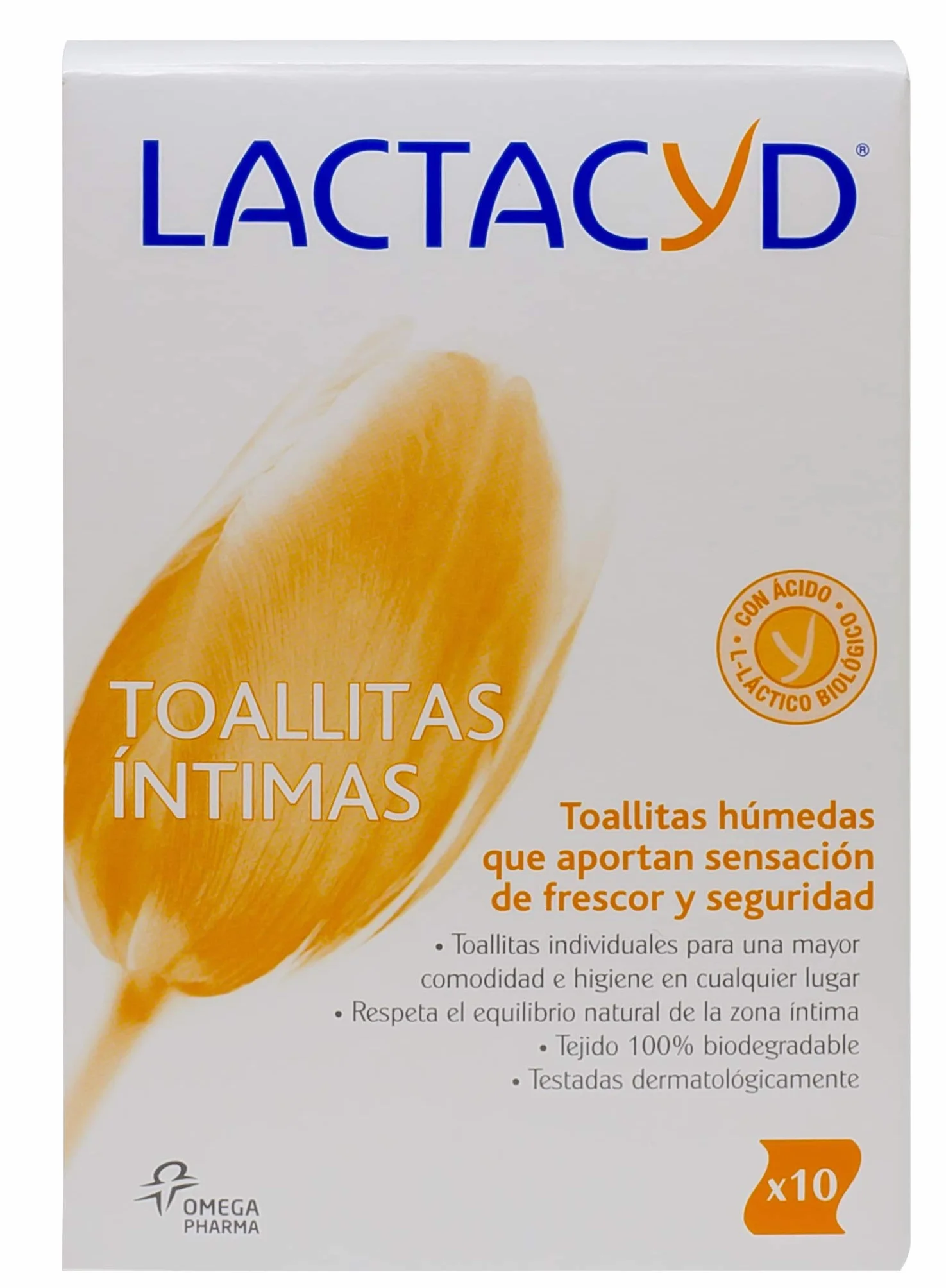 Lactacyd Intimo 10 Toallitas
