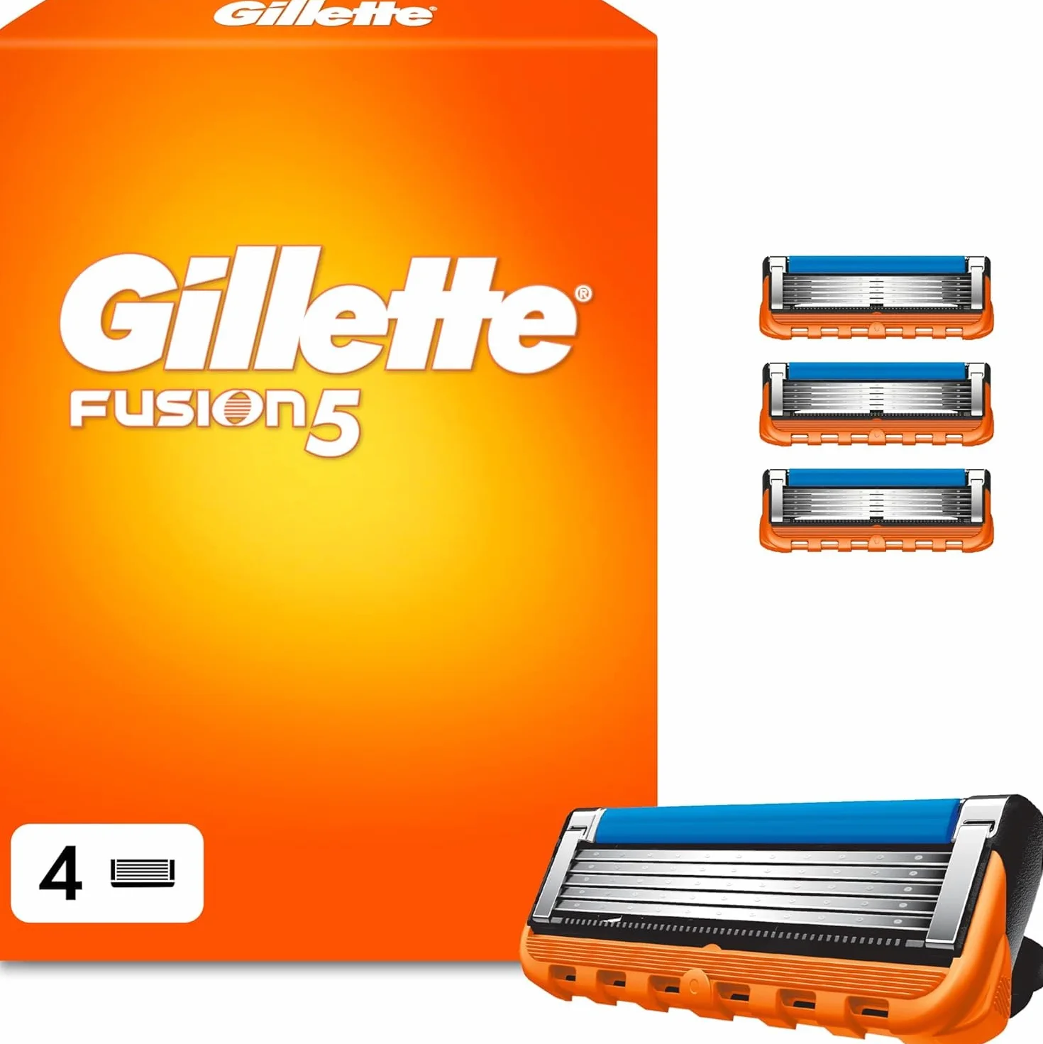 Gillette FUSION 5 Rasierklingen 4 St. (8700216478434)