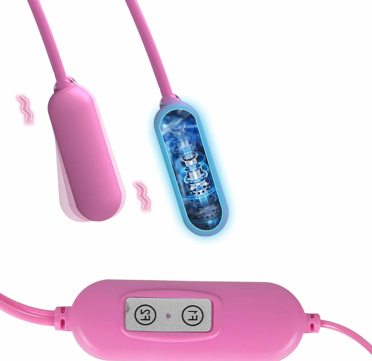 BDSMYEE Dilatatore Uretrale Pene con 7 Modalità di Vibrazione, Sonda Uretrale Vibratore Giocattoli Sessuali per Uomini