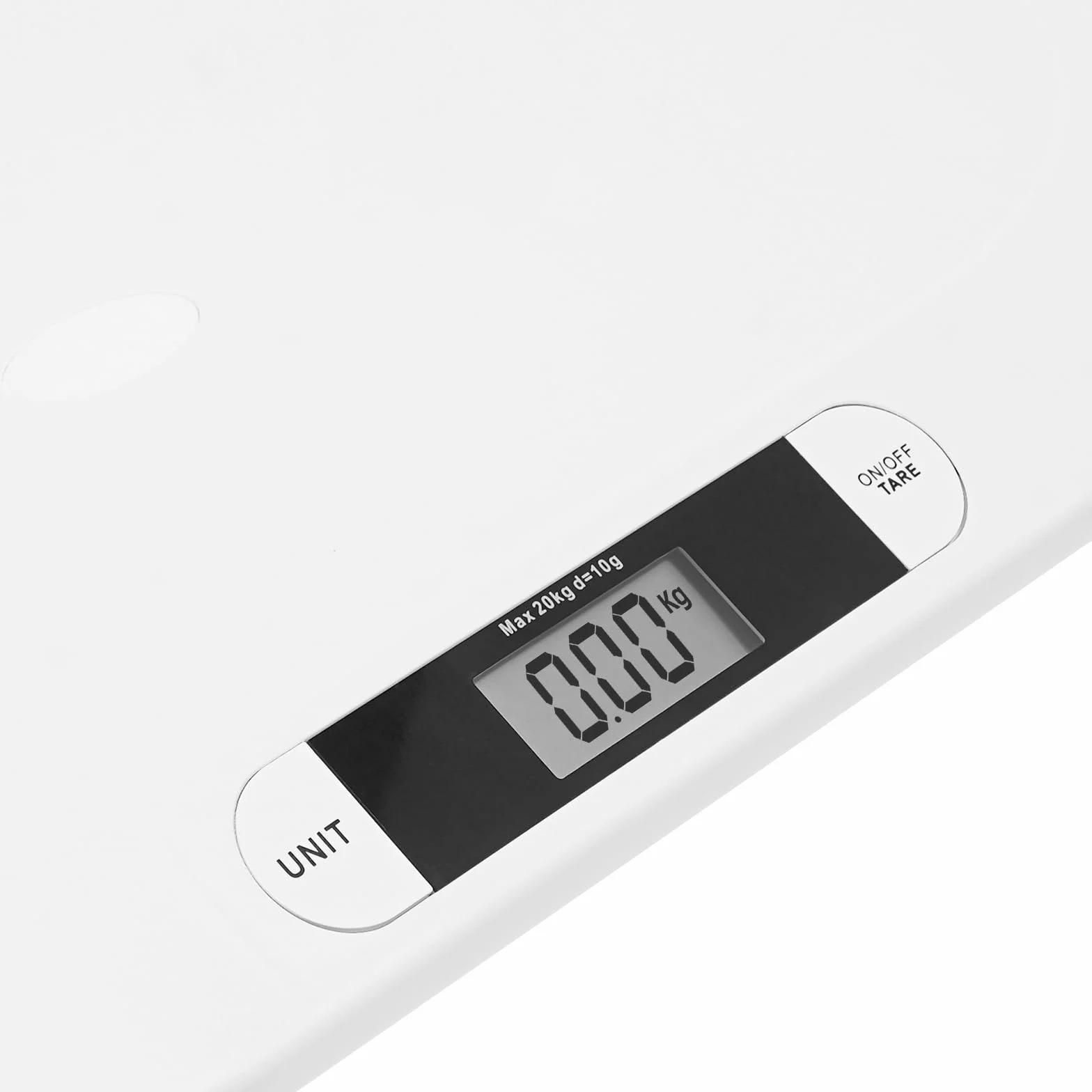 Bilancia digitale per neonati 20 kg display LCD funzione tara 3 unità