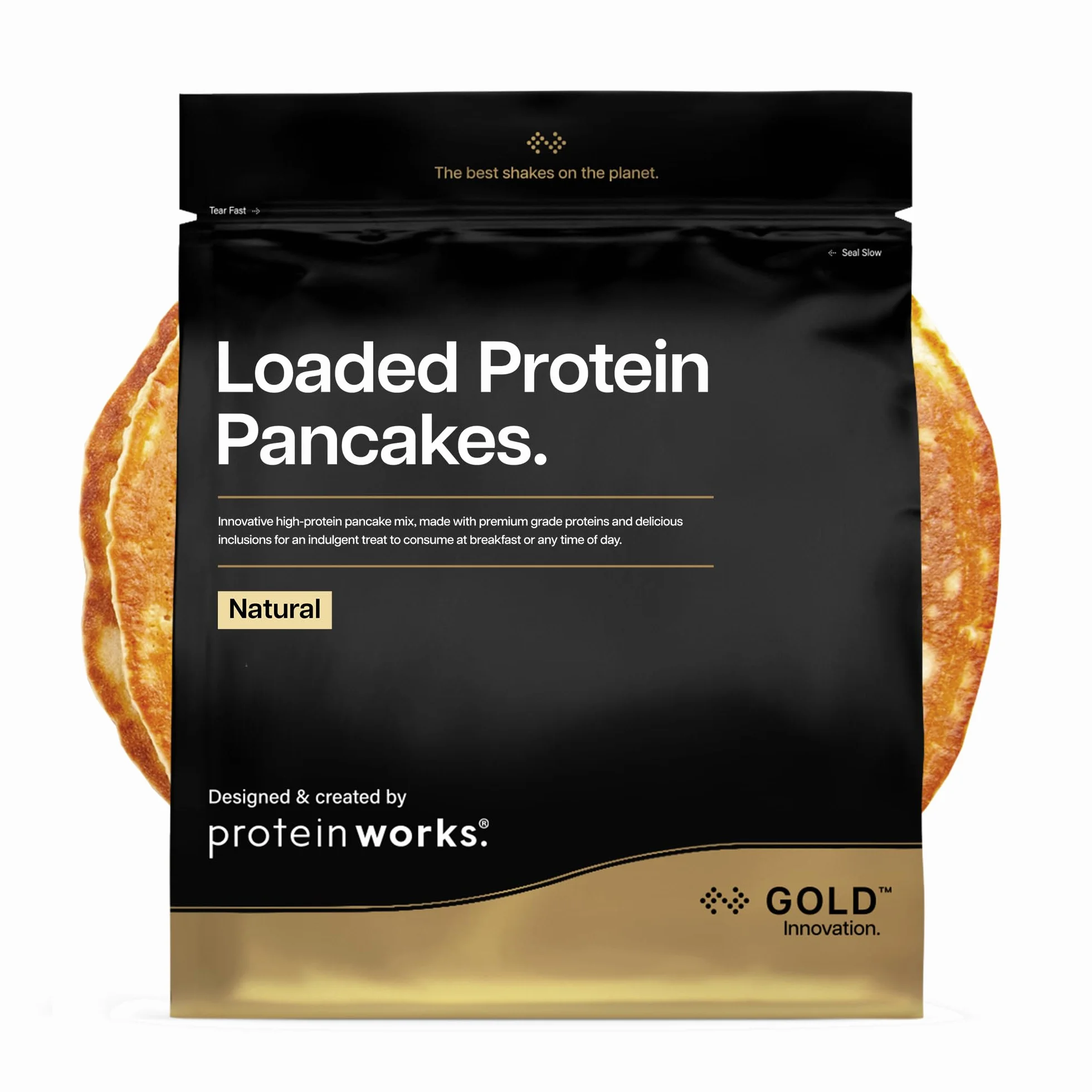 THE PROTEIN WORKS Preparato Per Pancake, 1 kg, Alto Contenuto Proteico, Basso Zucchero