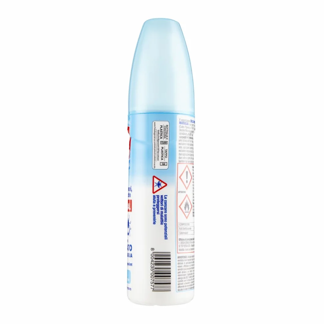 ZIG-ZAG Lozione Antizanzare Corpo Repellente Zanzare Zecche Tafani Talco di Marsiglia 100 ml