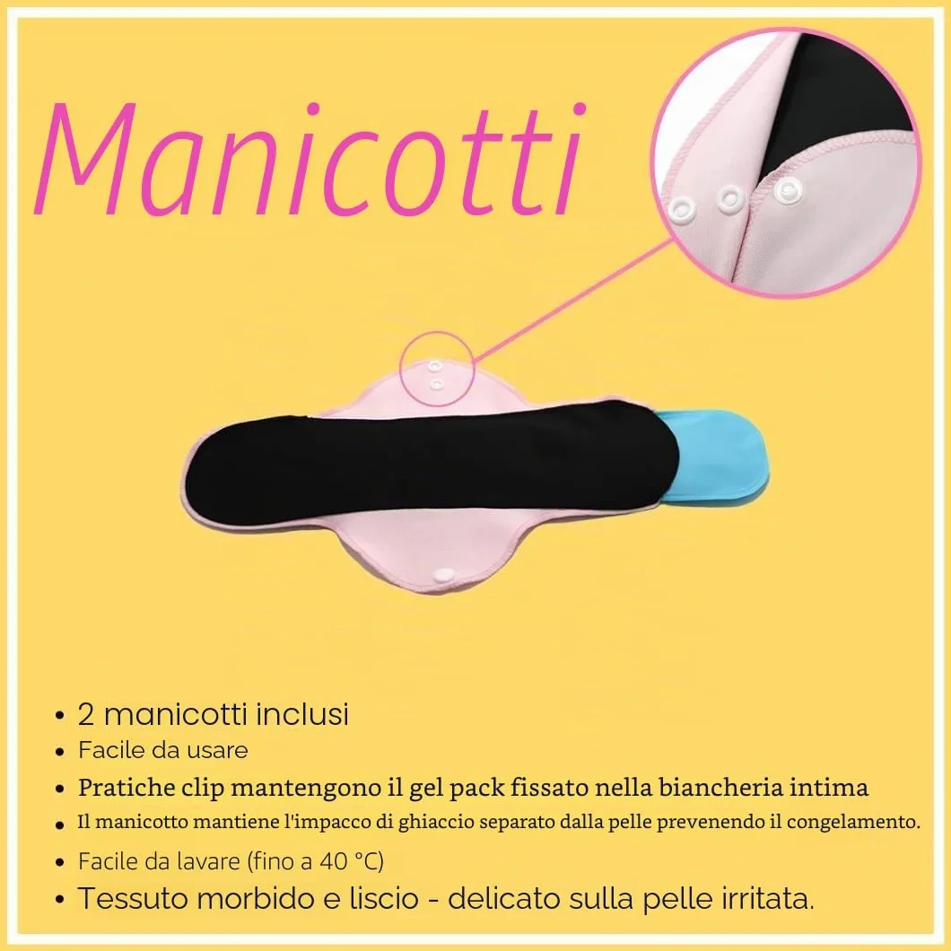 First Days Maternity - Confezioni calde e fredde riutilizzabili (2) per il recupero post-partum, sollievo dall'episiotomia, emorroidi, lividi e molto altro ancora