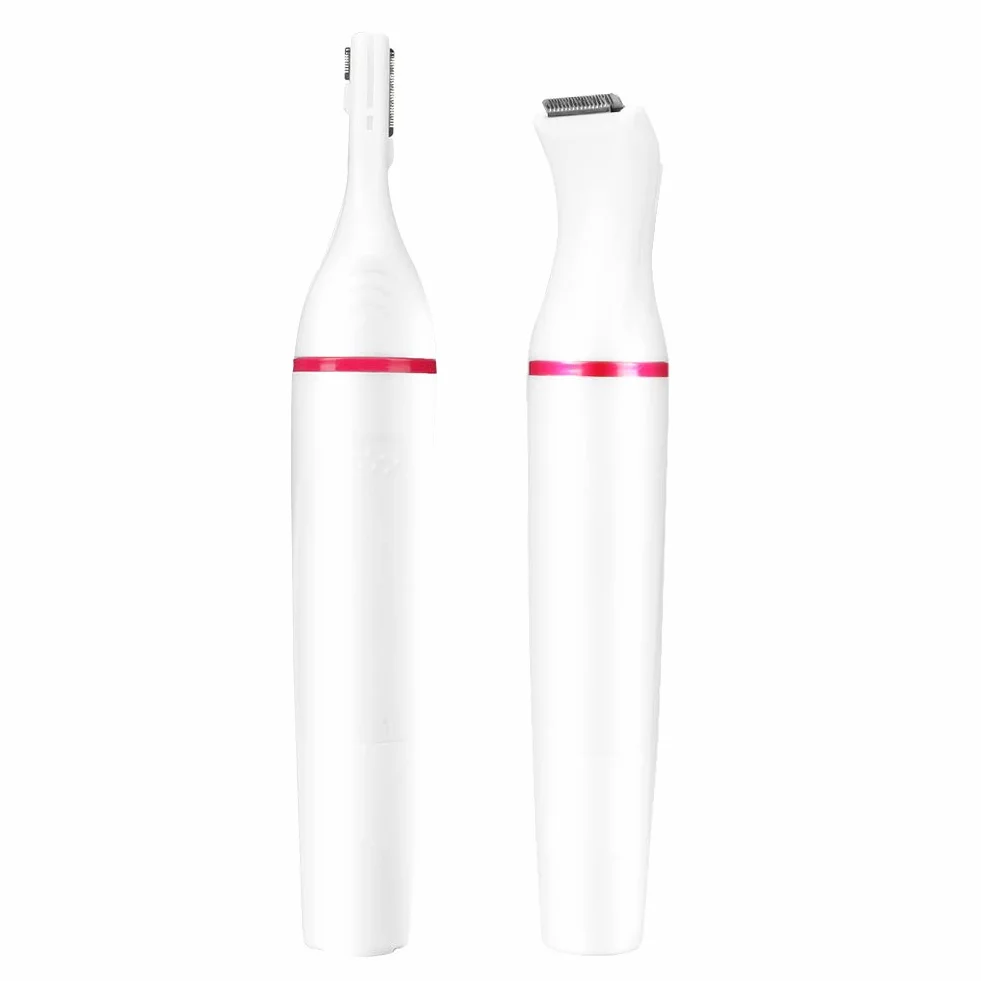 Rasoio elettrico 4-in-1 per capelli, naso e bikini donna