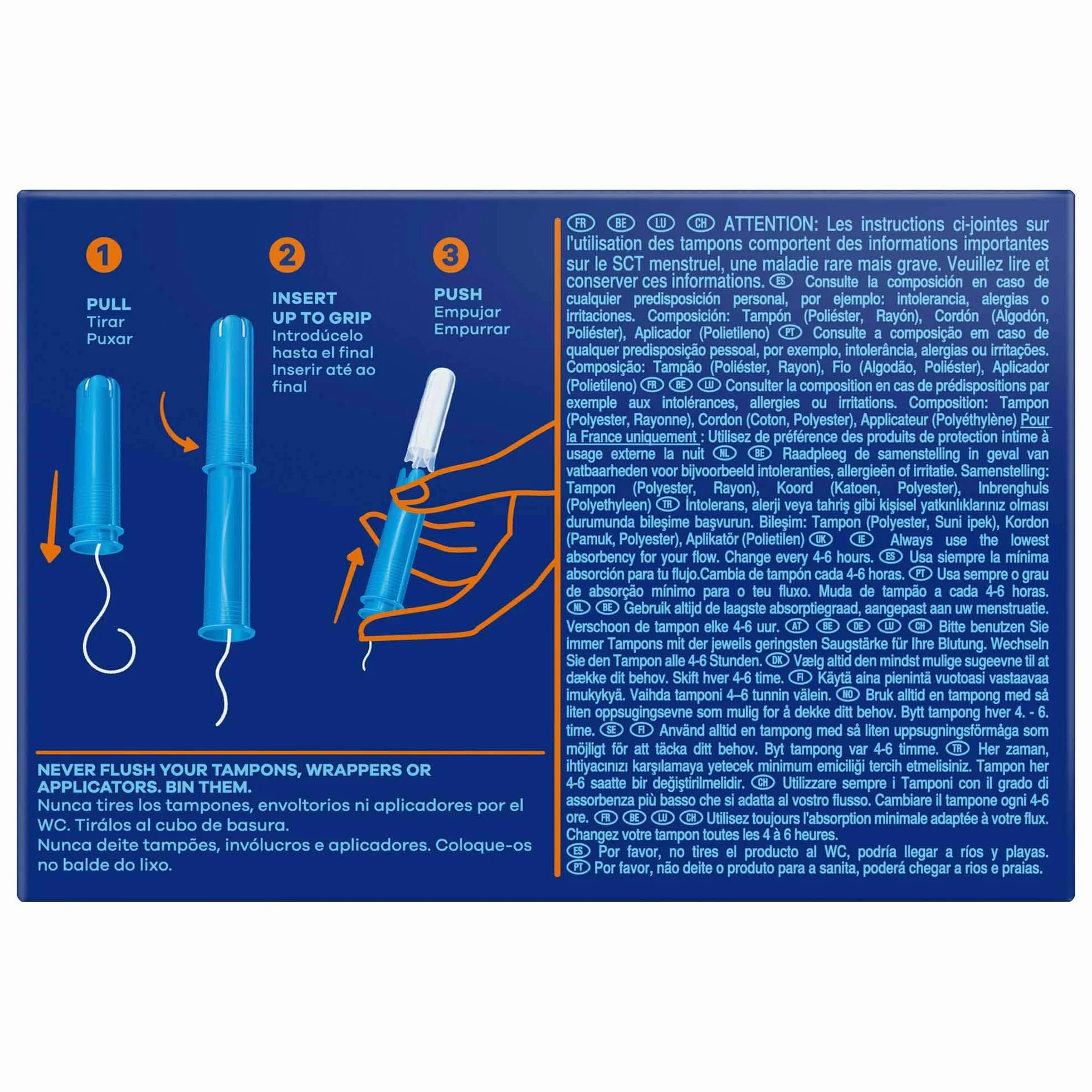 Tampax Compak Super Plus Tamponi con Applicatore 18 Unità