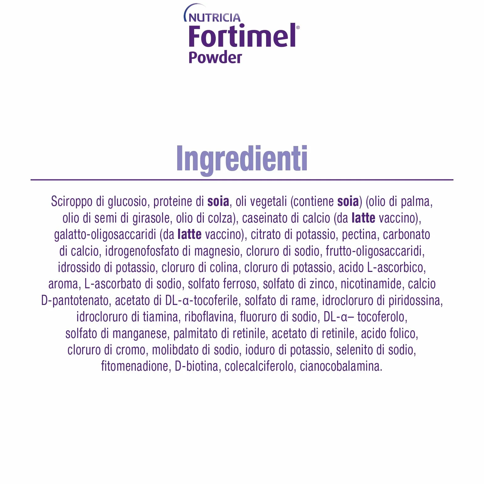FORTIMEL POWDER - Supplemento in Polvere Ipercalorico e Iperproteico, Nutrizionalmente Completo, utile in caso di Inappetenza e/o Malnutrizione Associata a Patologia, Gusto Neutro - 335g