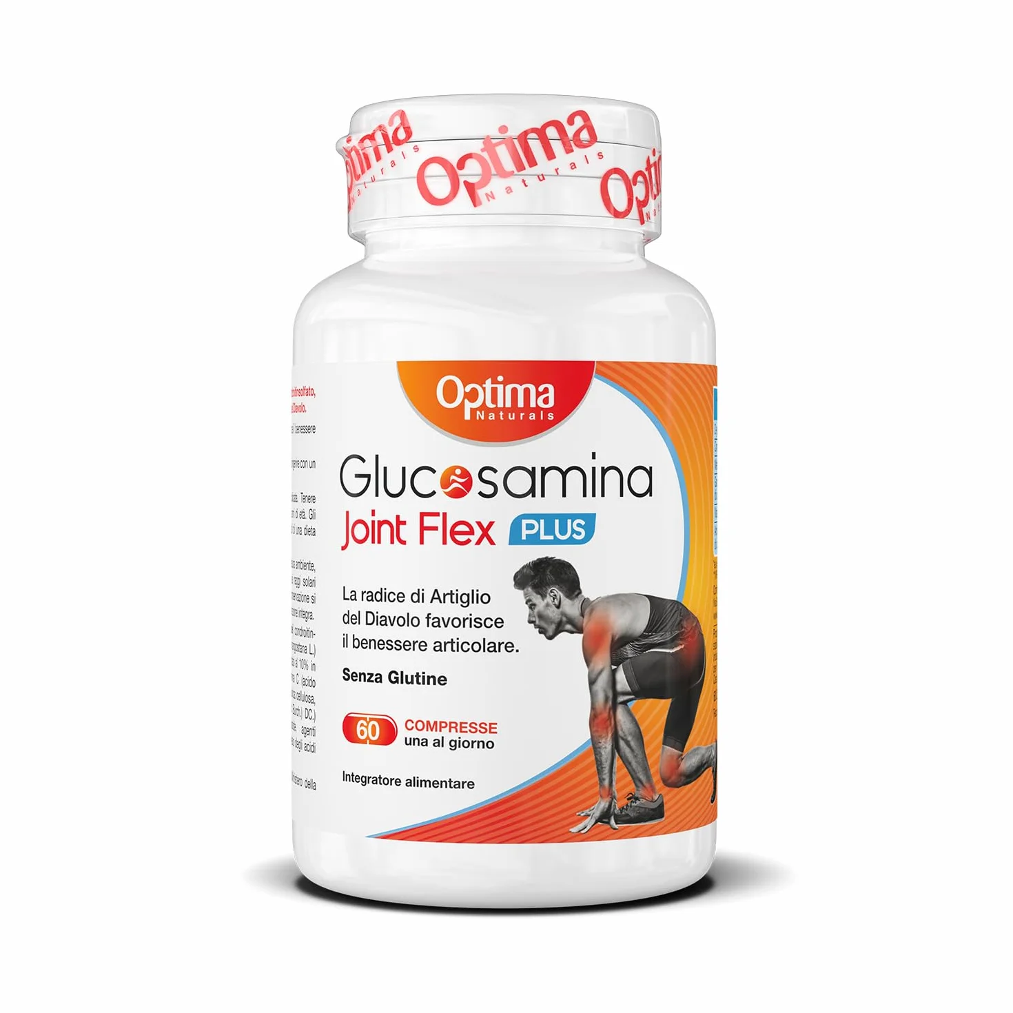 Plus, 60 compresse con Glucosamina, Condroitina, Artiglio del Diavolo e MSM, per il benessere delle articolazioni