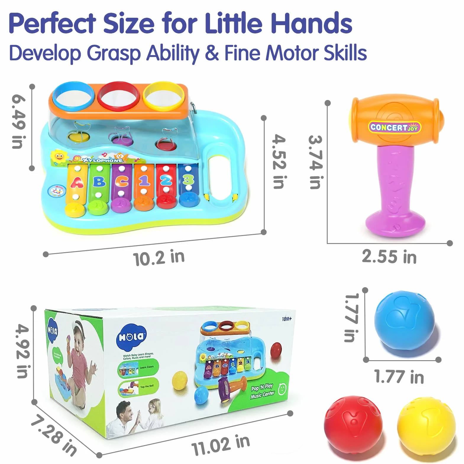 HOLA Hammering Toy HL-UK-A856