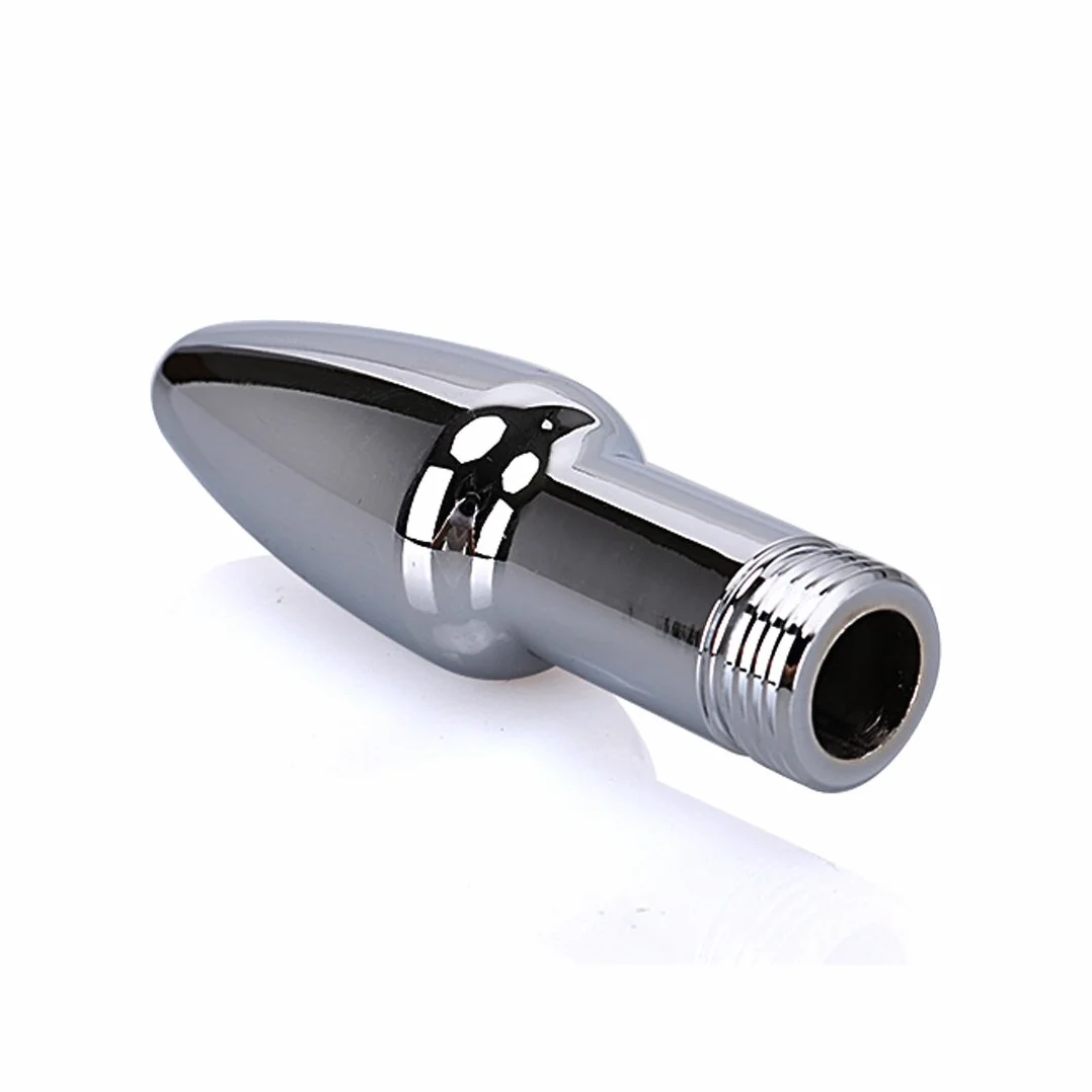 Doccia doccia metallo clistere anale Cleaner DOUCHE Colon Cleaner(Argento)