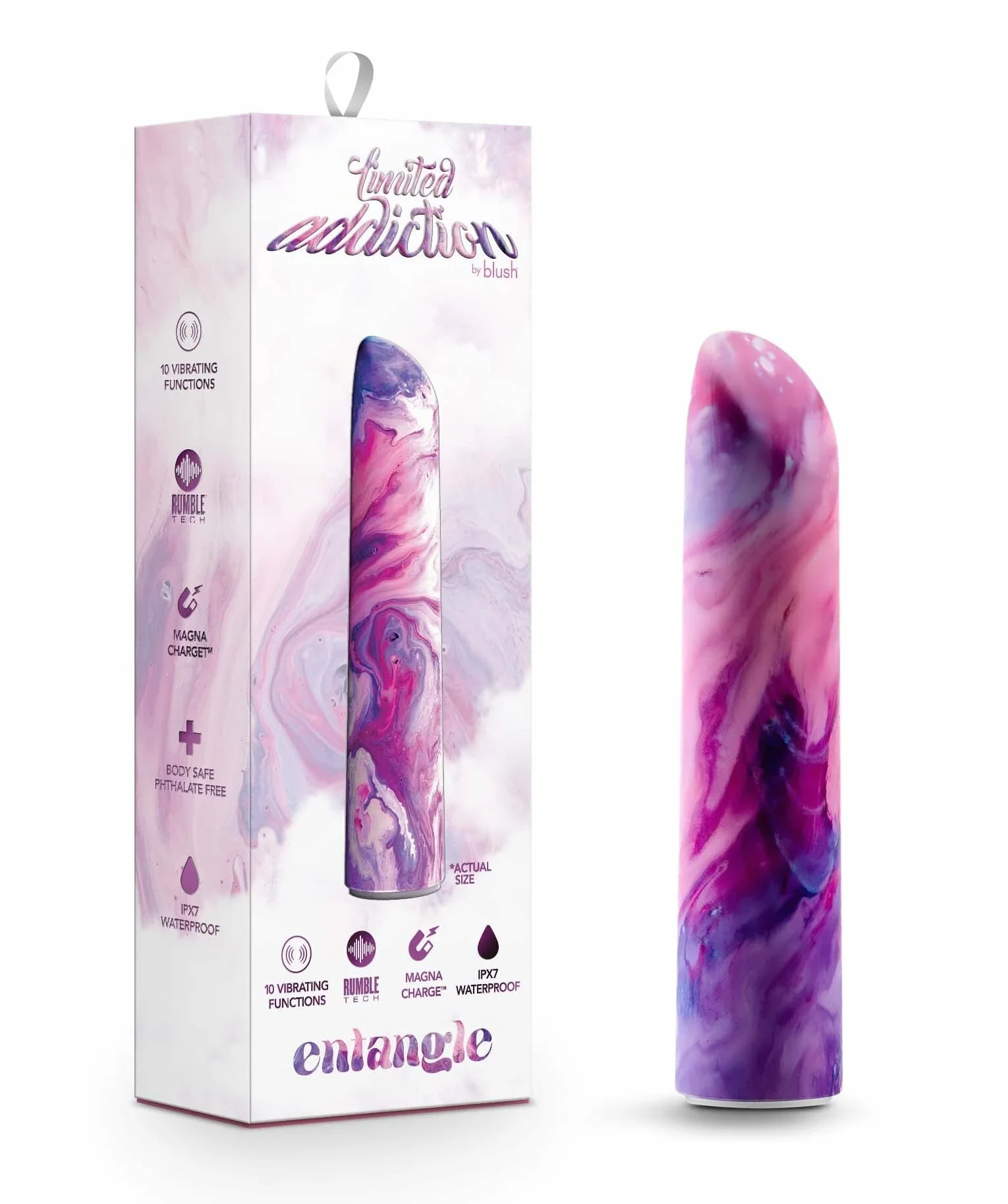 Blush Limited Addiction Entangle Power Vibe Lilac 10 cm