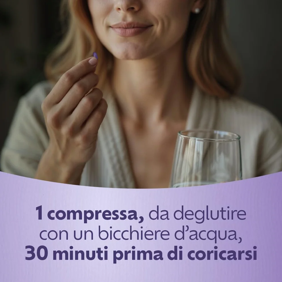 Laila DormiBene Compresse Integratore per il sonno con Melatonina 30 compresse