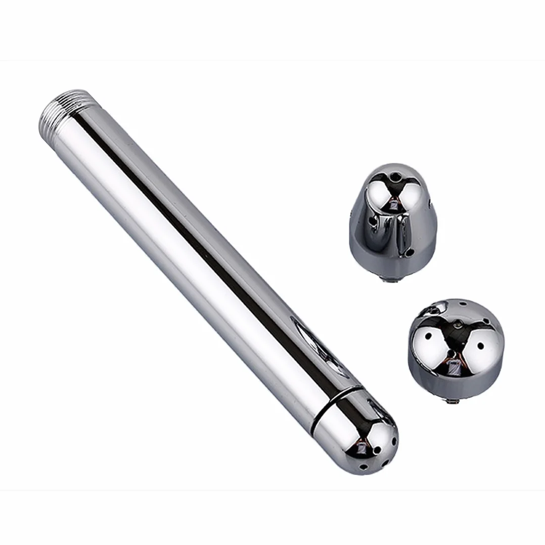 Fiducia Enema doccia angolare bacchetta con 3 teste per la pulizia anale Colonic DOUCHE sistema