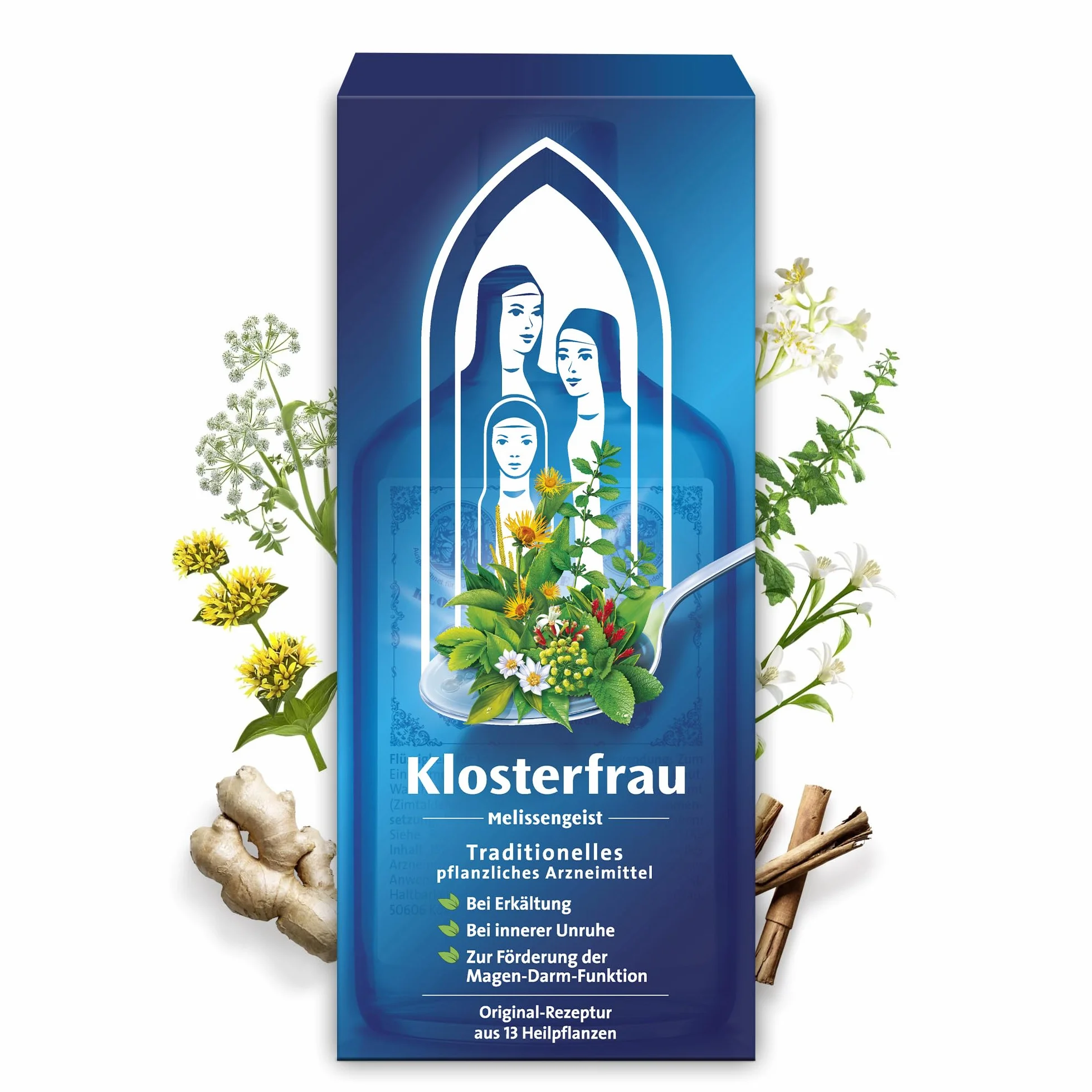 Klosterfrau Melissengeist Flüssigkeit bei Erkältung, 155 ml