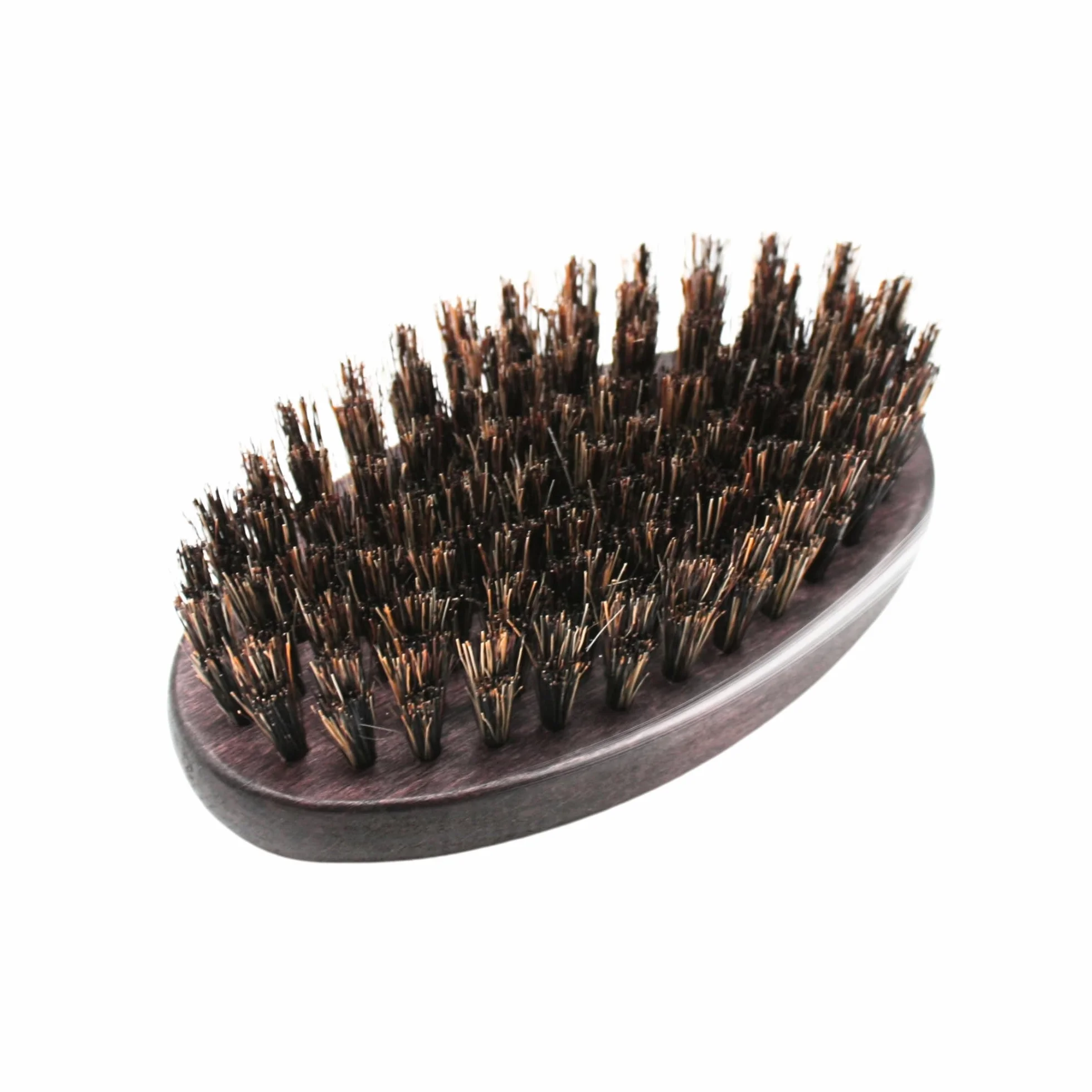 DOJA Barcelona Spazzola per barba da uomo, setole di cinghiale, legno di faggio, materiale durevole, uso versatile, facile da pulire e baffi curati, design pulito per finitura impercabile