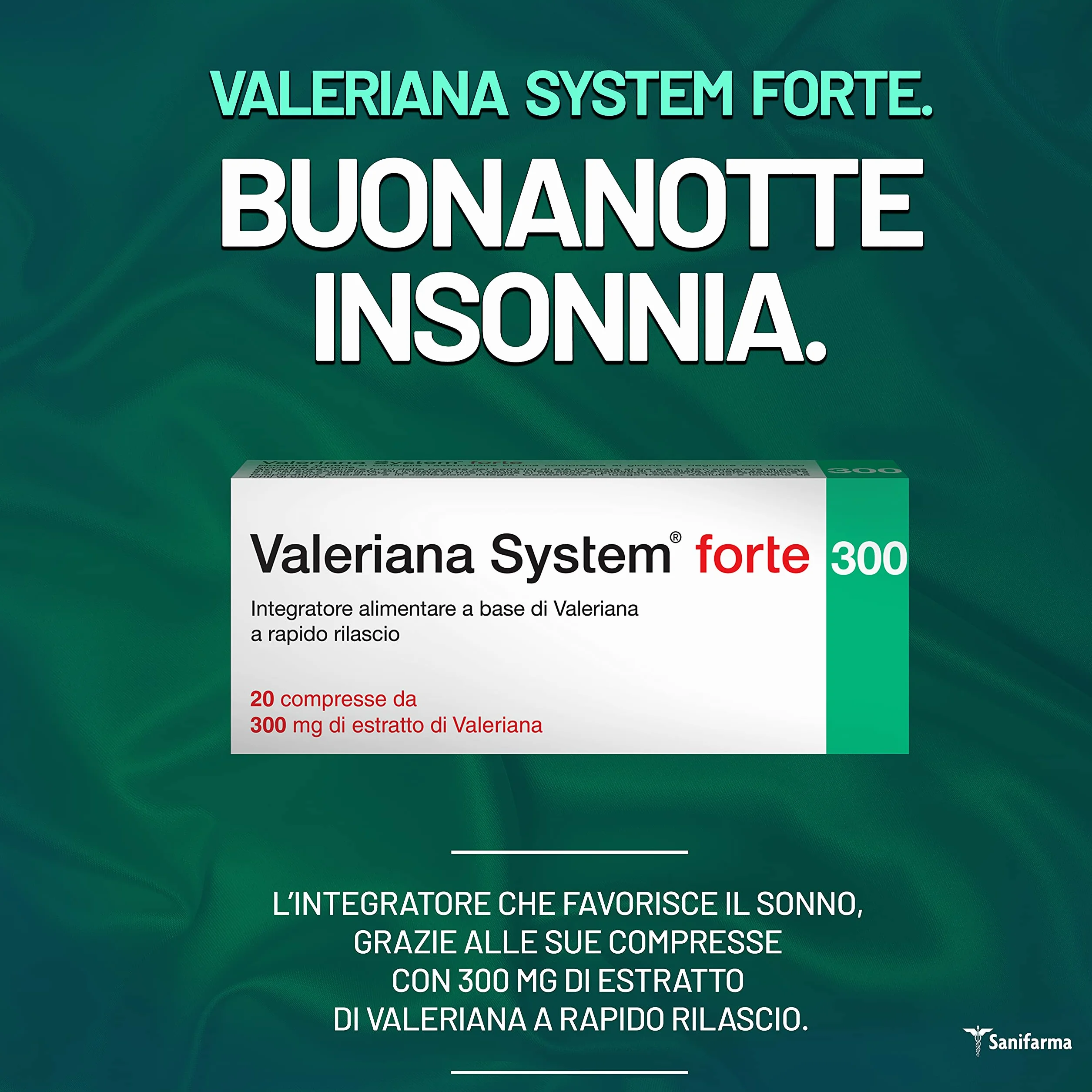 Valeriana System Forte Sanifarma 20 Comprese