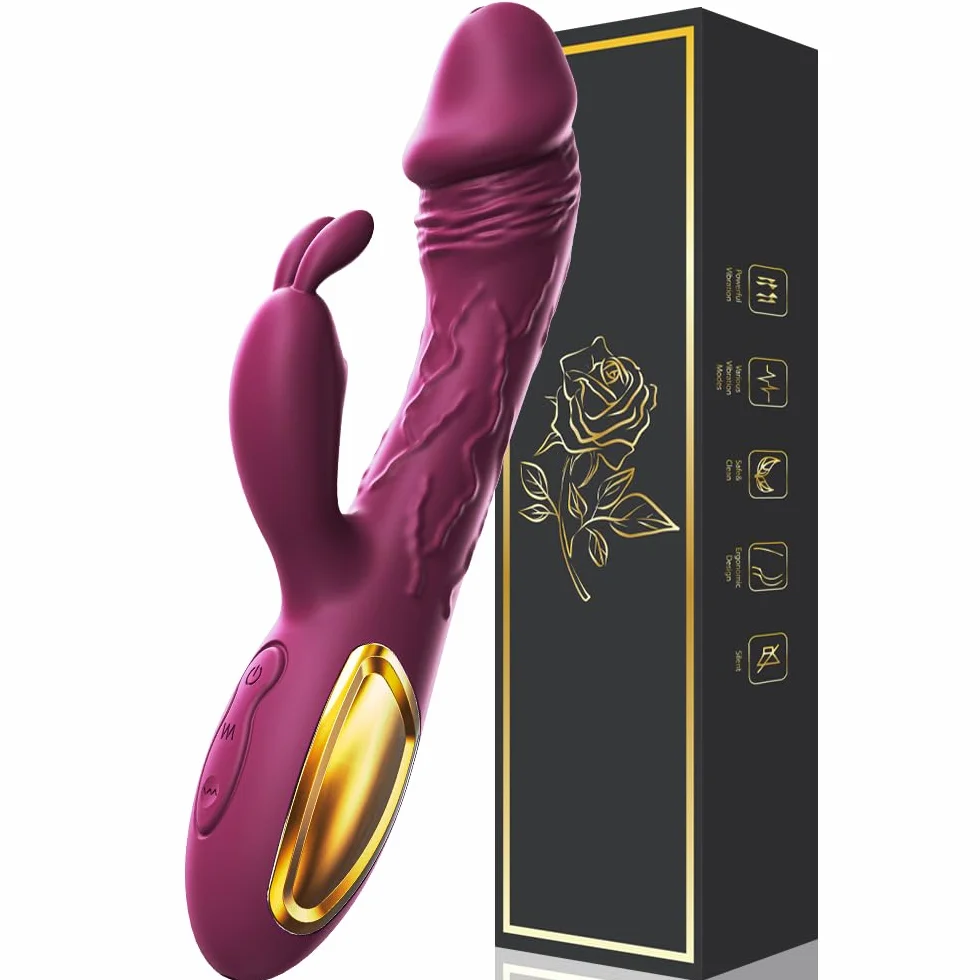 Vibratoreper Donna Professionale Sexytoysys Uomo Piccolo Dildo Realistico(Marrone)