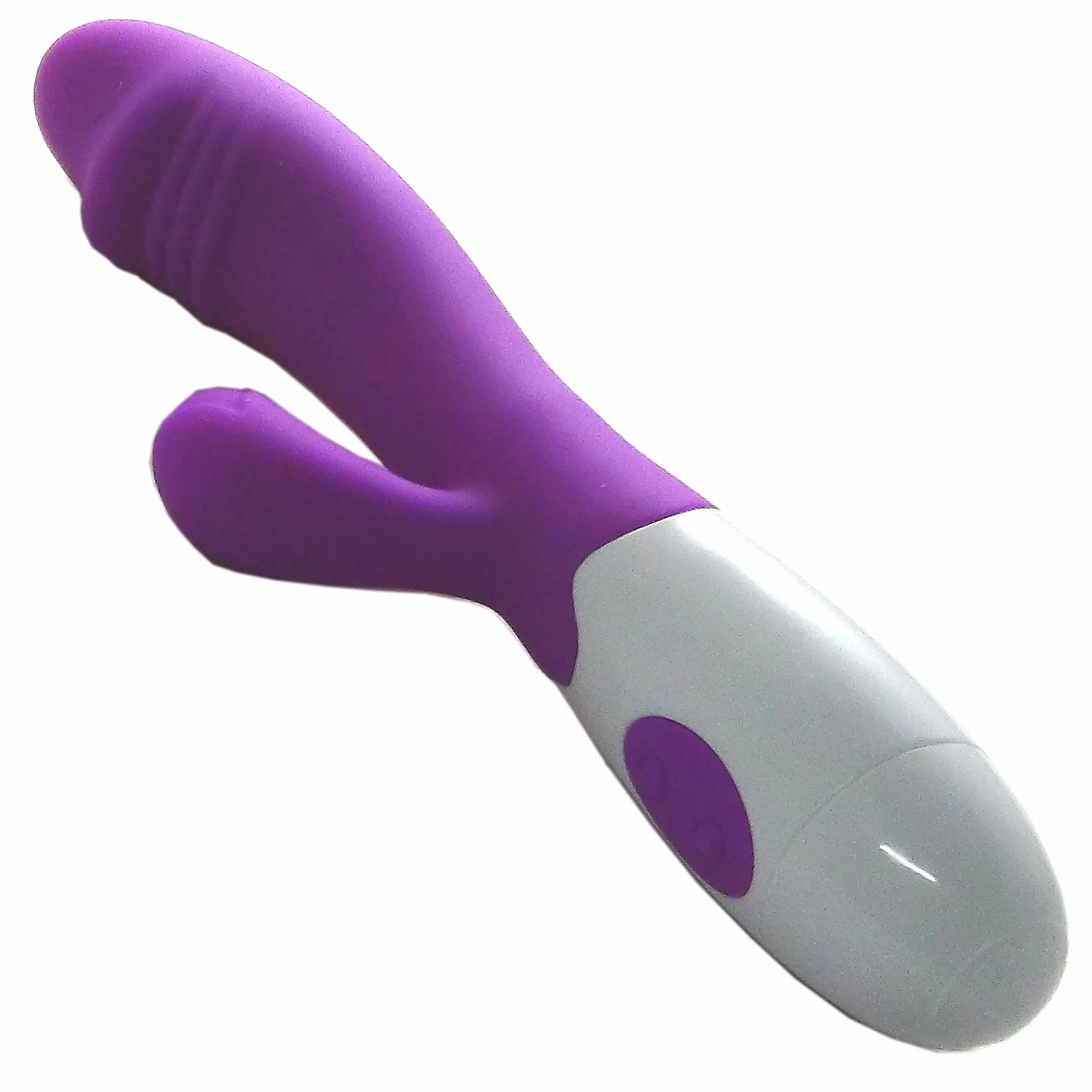 Vibratore Rabbit Stimolatore Clitoride Punto G ToyAmour T0002 Bunny Elegance per Doppia Stimolazione Vaginale e Anale