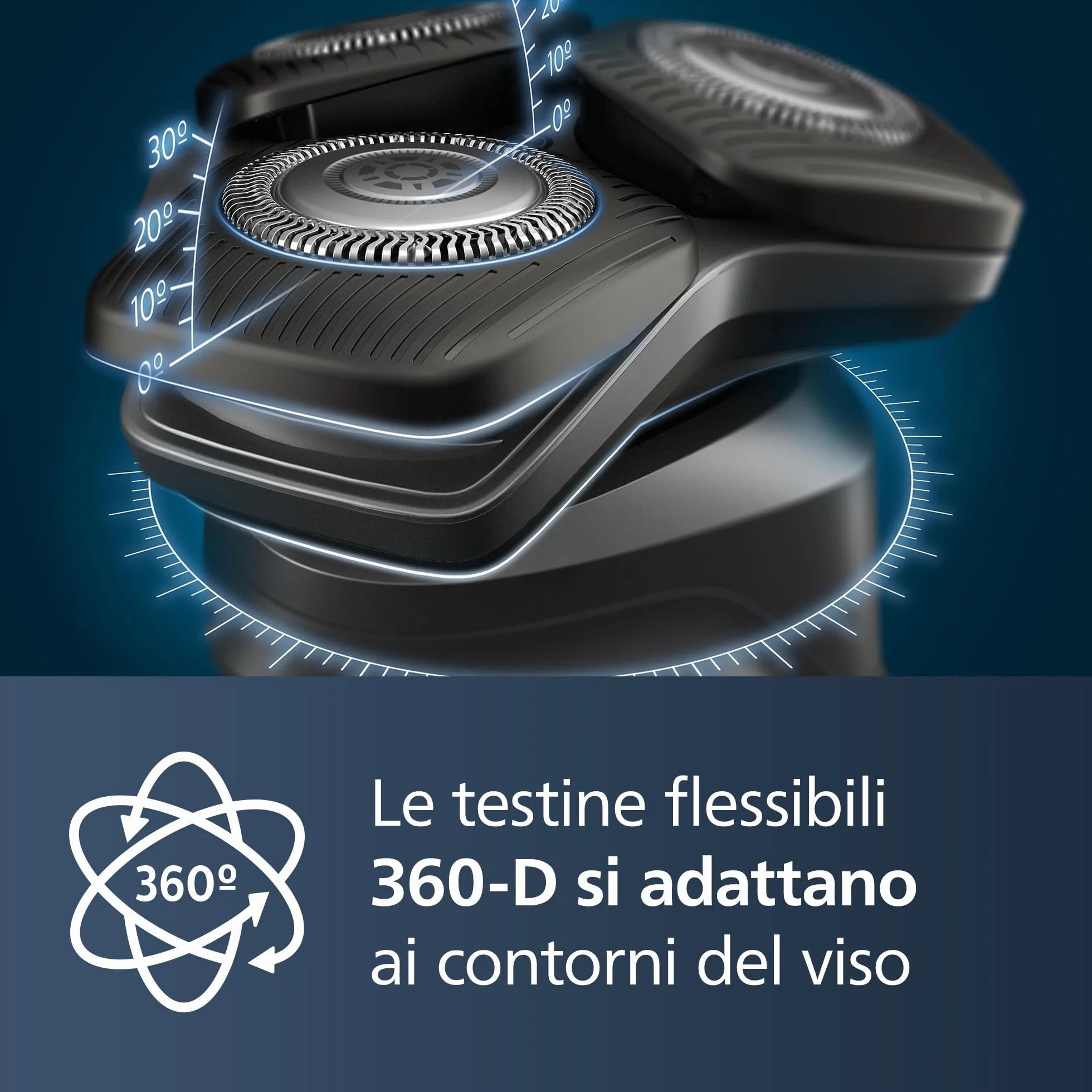 Philips Rasoio Elettrico Serie 5000 SkinIQ Wet&Dry S5884/35