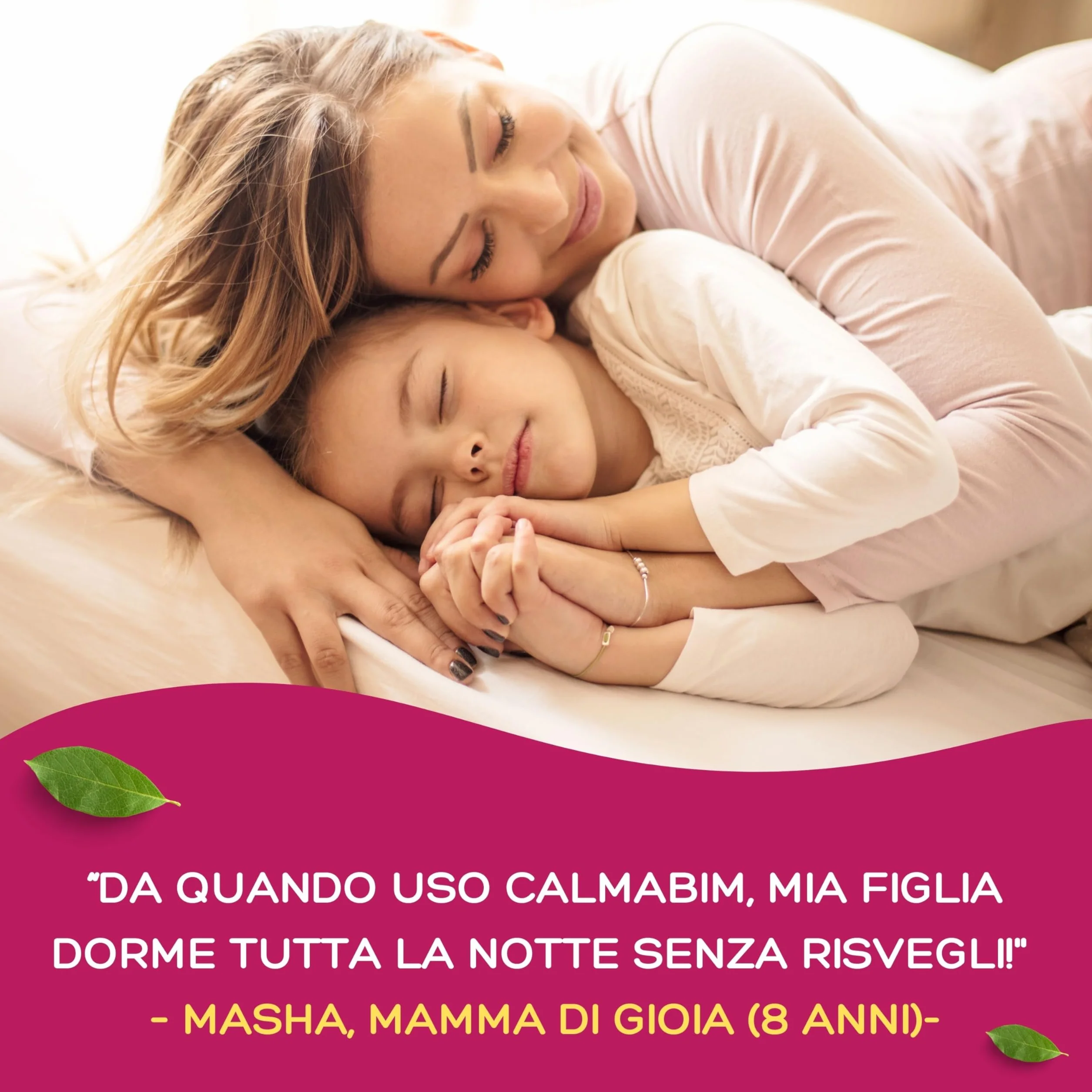 CalmaBim Gocce Per Dormire Bambini 60 ml - Passiflora Camomilla Vitamina B6 Rilassamento Naturale