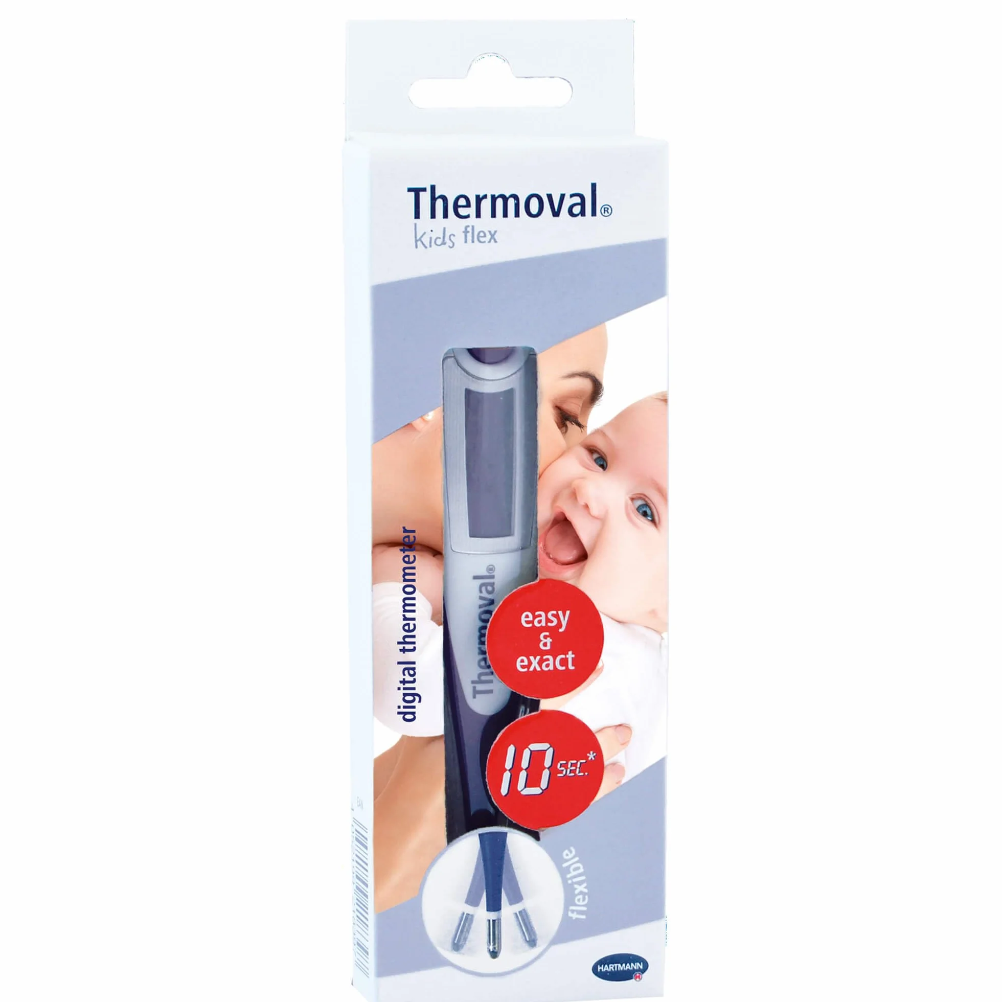 Thermoval kids flex termometro digitale con punta flessibile