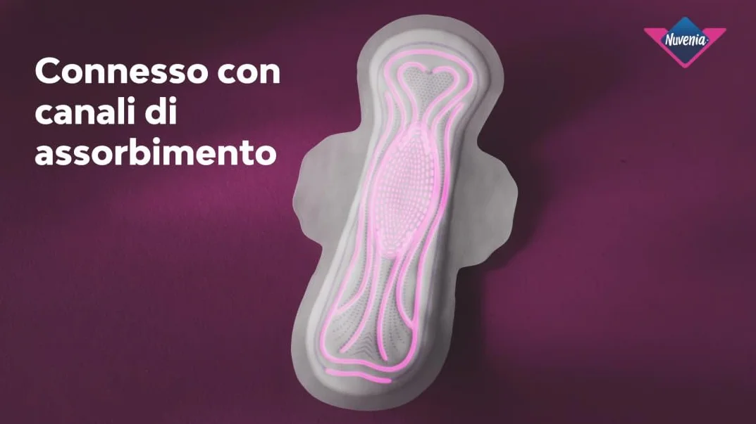 Nuvenia Assorbente Ultra Notte con Ali XL, Confezione da 9