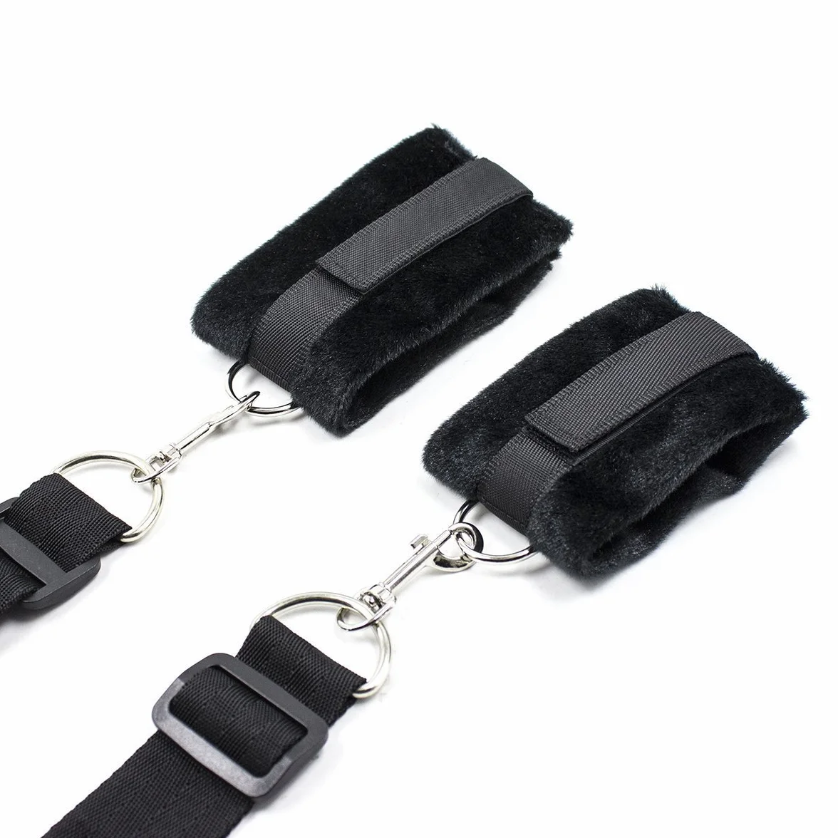 Cinturino di nylon regolabile per yoga e coppie (nero)