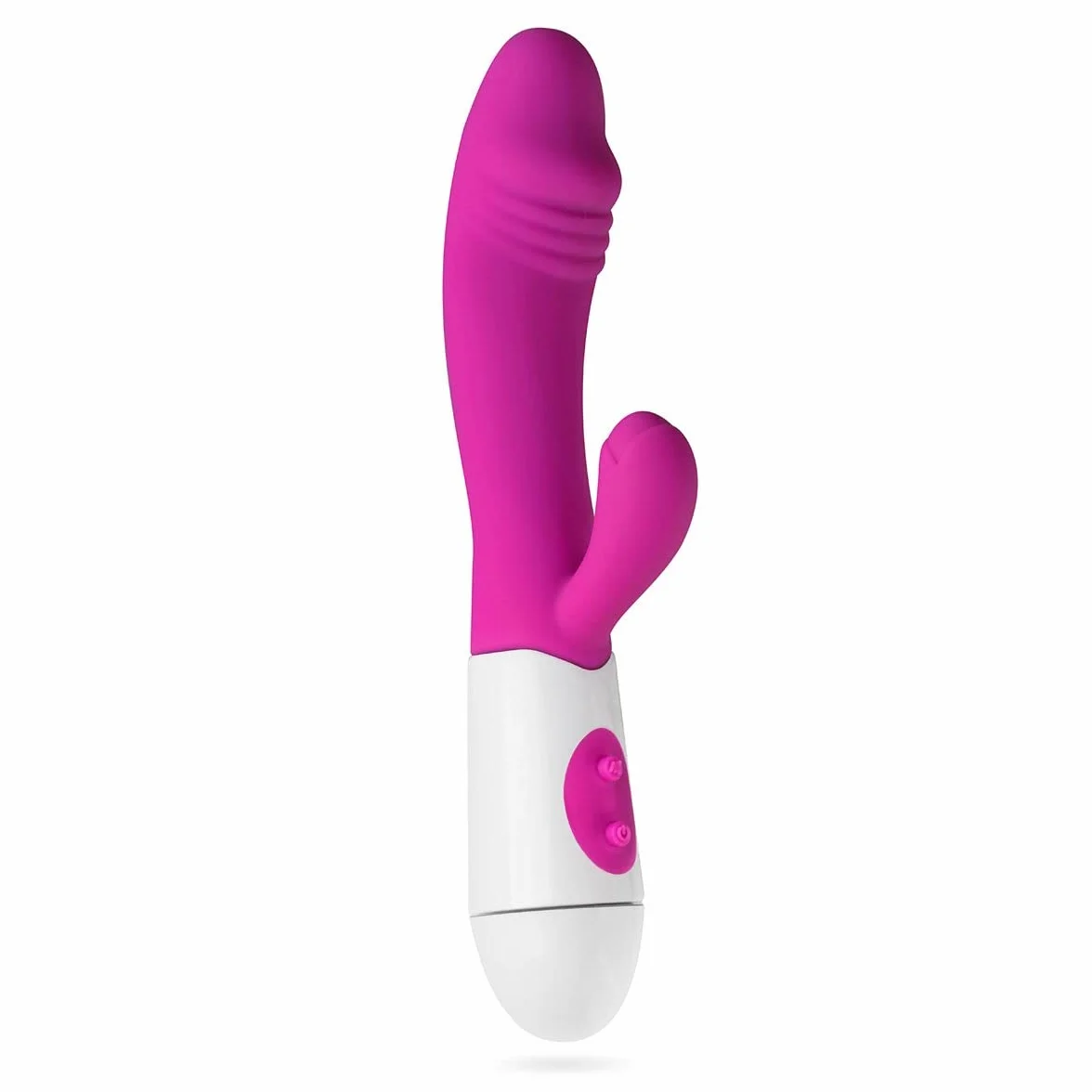 Teazers Realistico Vibratore Rabbit – Vibratore del Punto G e del Clitoride – Vibratore Tarzan per Donna con 10 Impostazioni di Vibrazione – Giocattolo della Donna del Coniglio - Rosa