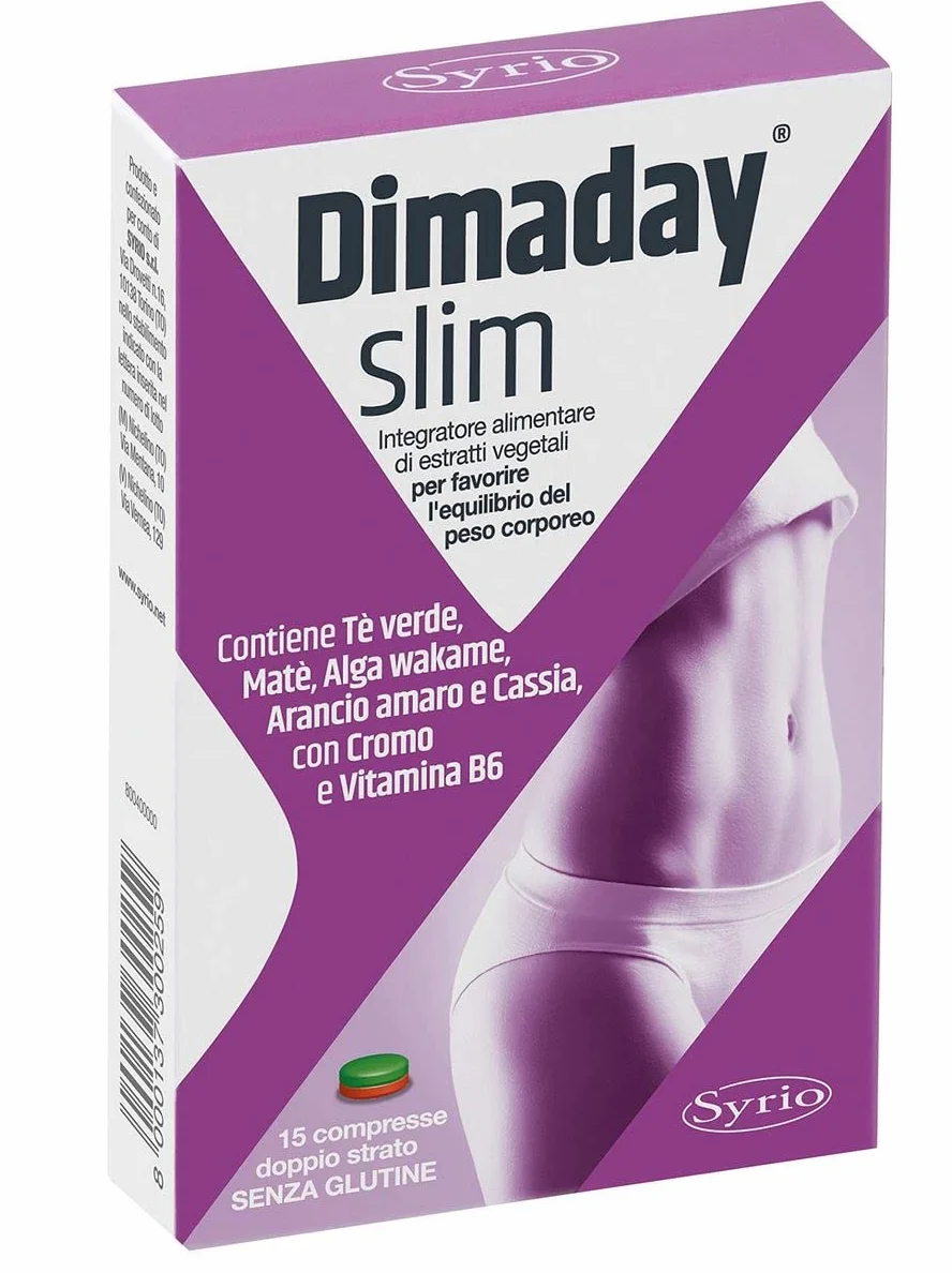 Dimaday Slim Syrio 15 Compresse