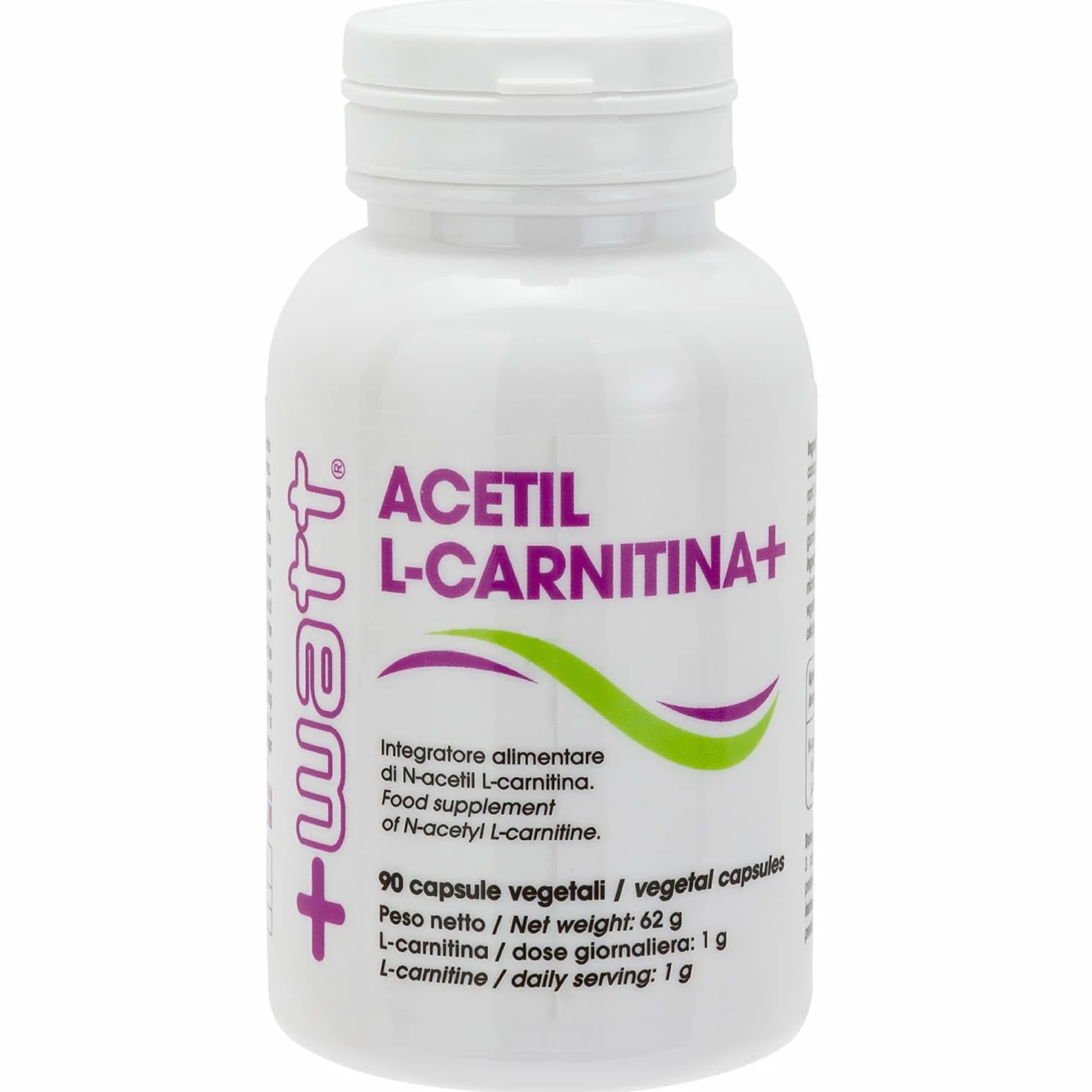 Acetil L-Carnitina 90 capsule integratore N-Acetil-L-Carnitina metabolismo grassi energia