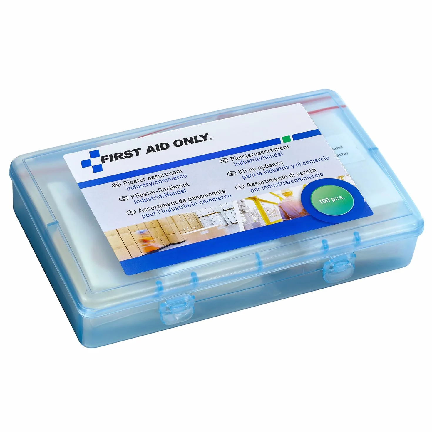 First Aid Only Cerotti Assortimento 100 Pezzi Industria/Commercio