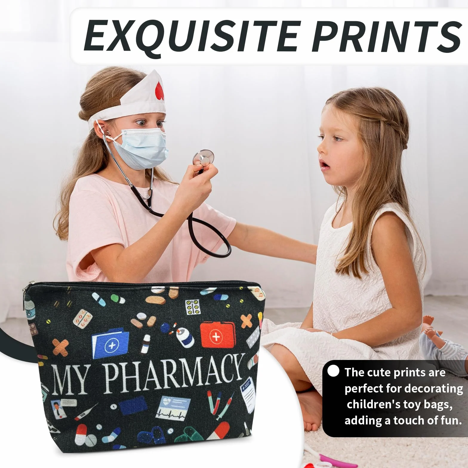 Portamedicine Viaggio Borsa Impermeabile D'Urgenza per Medicine 2 Pezzi