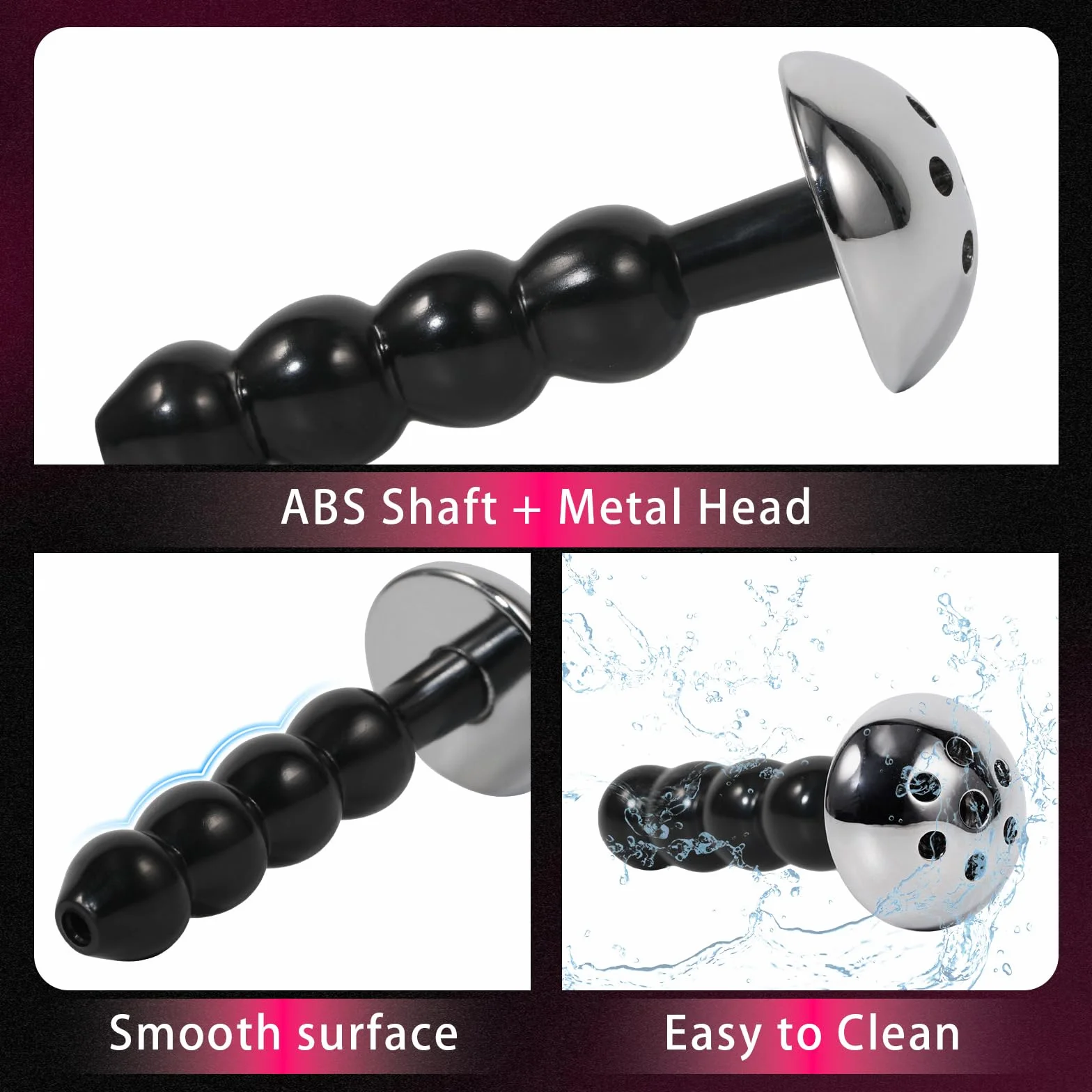 Hollow Penis Plug Catetere Dilatatore Uretrale Gabbia Del Pene Dilatatori Per Uomini Stimolazione Uretrale Gabbia Di Castità Accessori (Black)