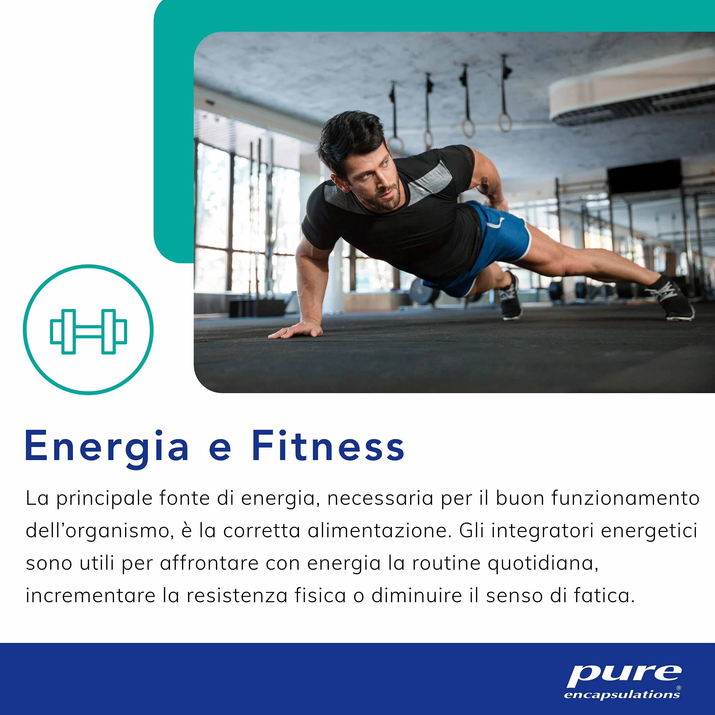 Pure Encapsulations - Coenzima Q10 120 mg – Integratore di CoQ10 in Capsule Vegetali Ipoallergeniche – Cuore e Energia – 30 Capsule