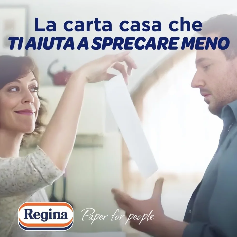 Regina Wish Carta Cucina 24 Rotoli 135 Strappi FSC Fogli a misura di mano