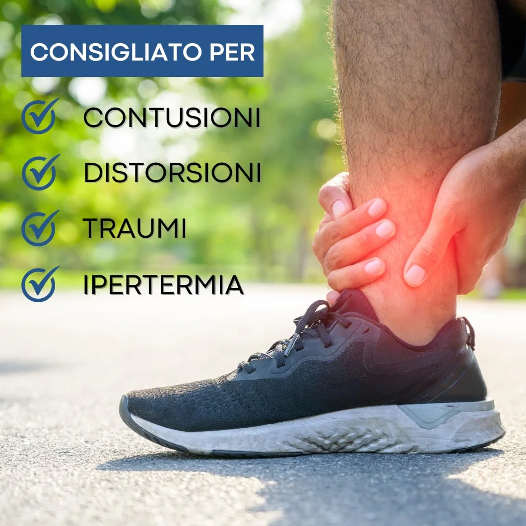 ONFARMA 8 Bombolette Ghiaccio Spray Sport 400 ml FARMA ICE ghiaccio sintetico