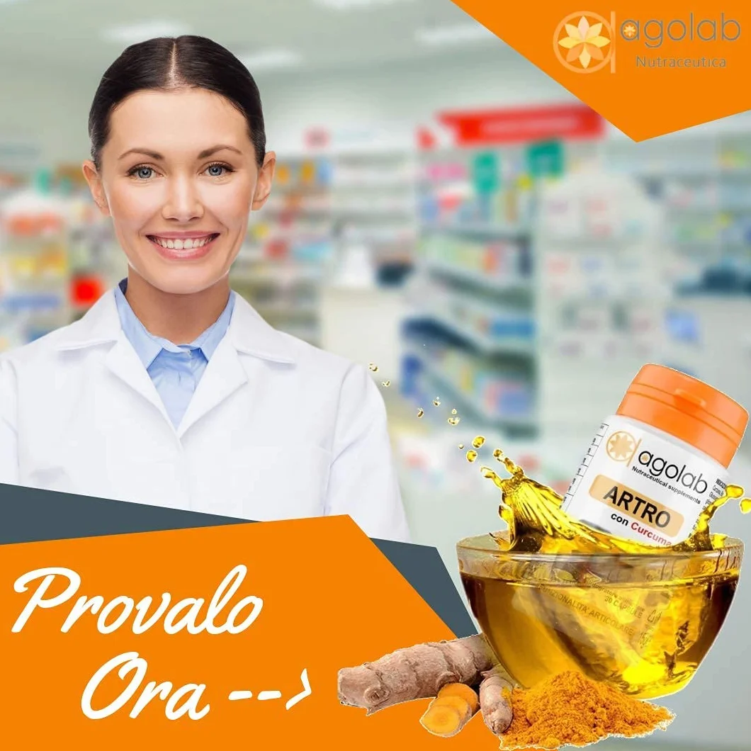 Integratore Glucosamina Condroitina Curcuma Boswellia Collagene Marino Articolare