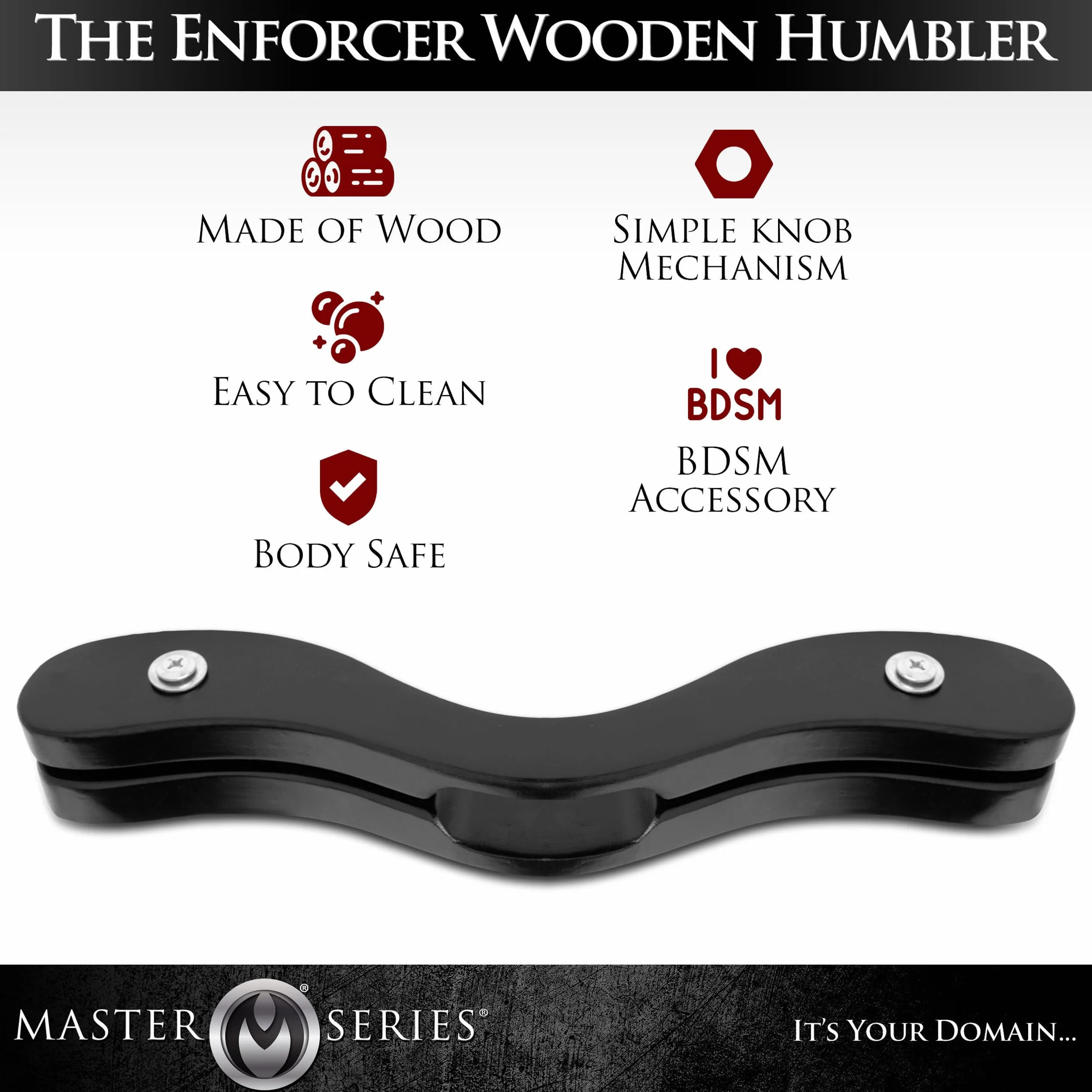 Master Series Il Humbler Black Wood Enforcer