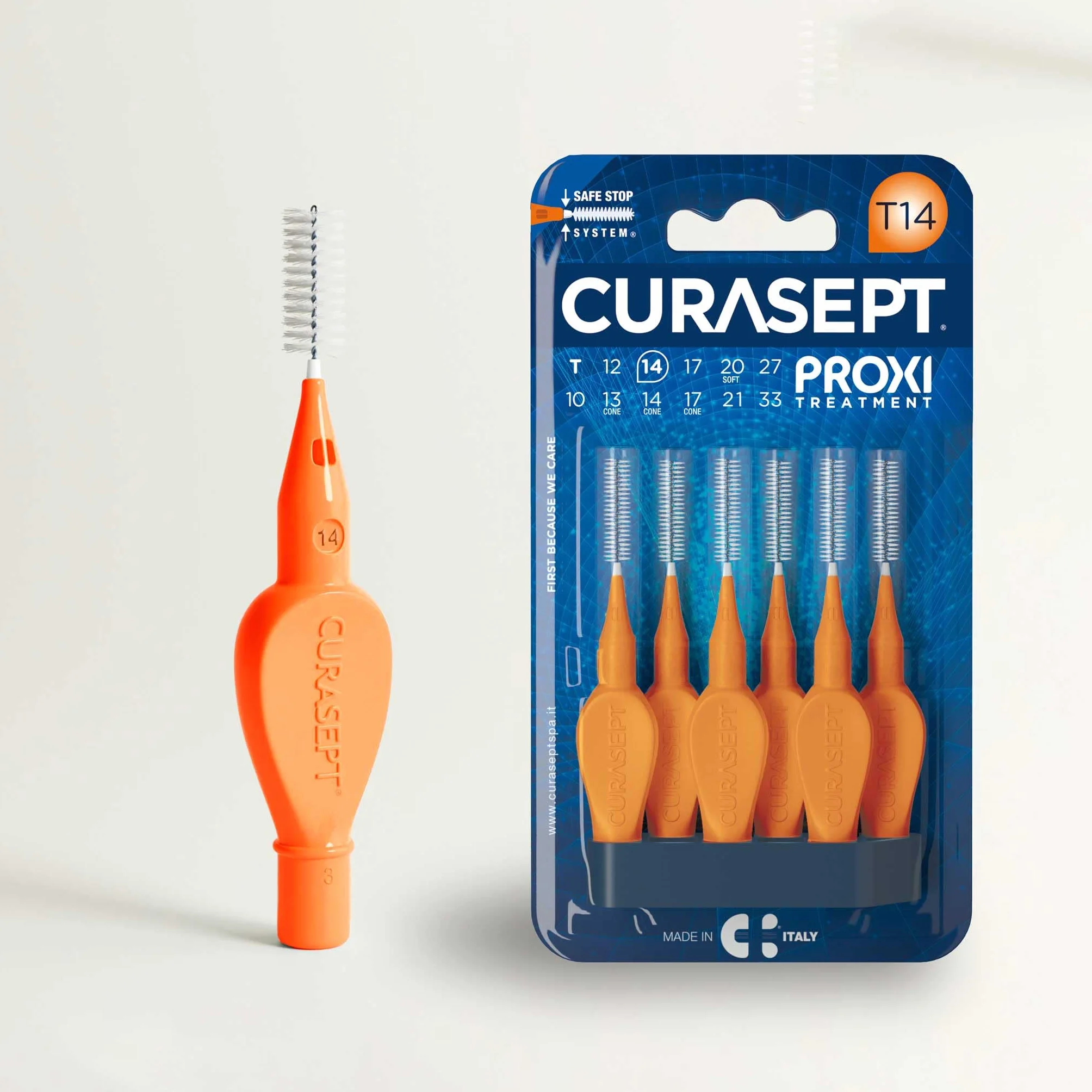 CURASEPT Scovolini Dentali Originali Proxi T14 1,4 mm 6 pz