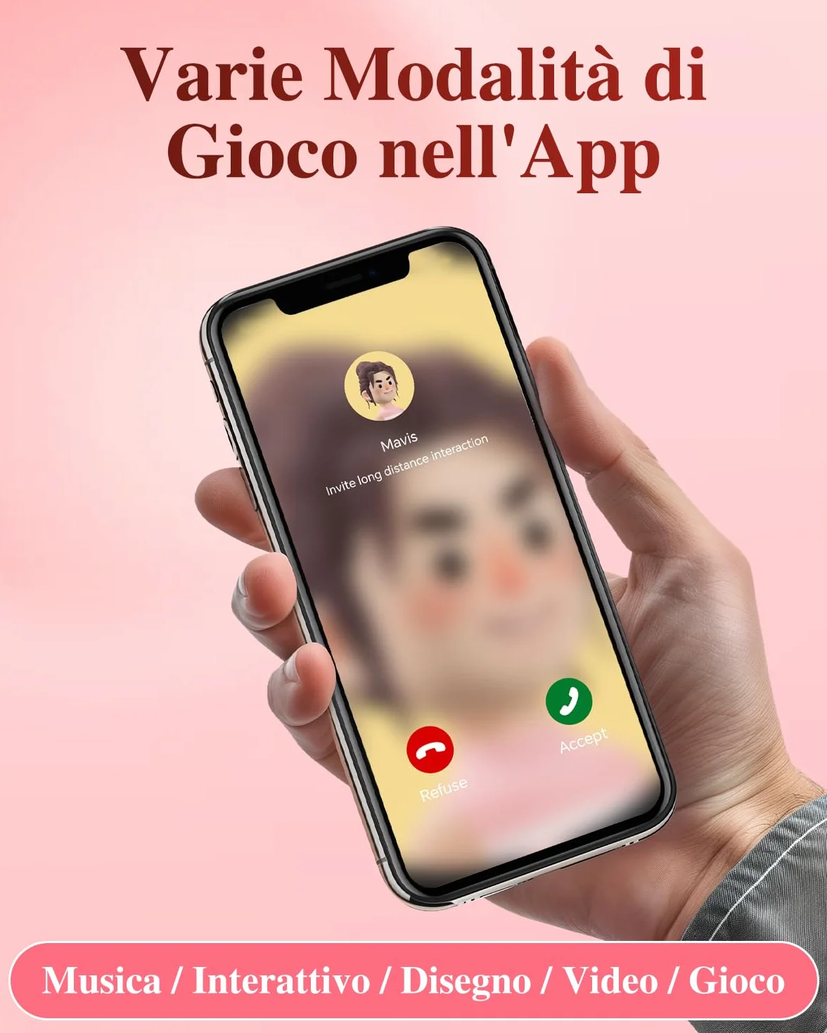 Vibratore per Donna Professionale con Telecomando, Stimolatore Clitoride Femminile, Sex Toys Coppia