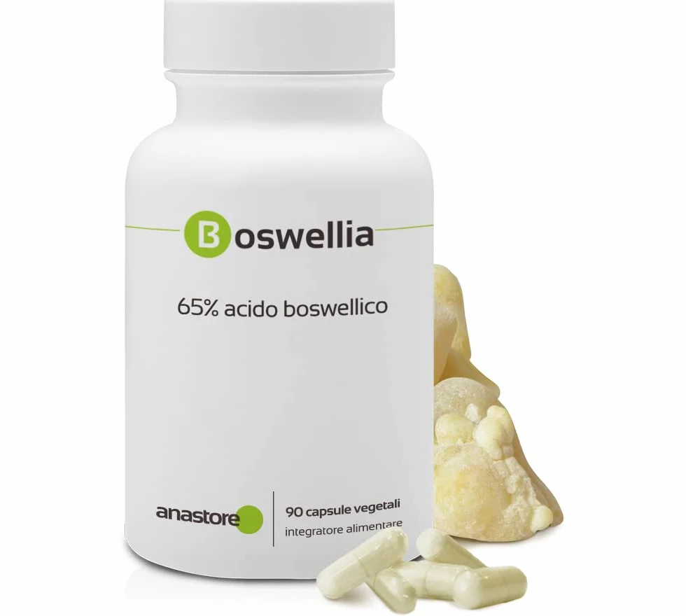 BOSWELLIA * 370 mg / 90 capsule * Titolato all’65% in acido boswellico