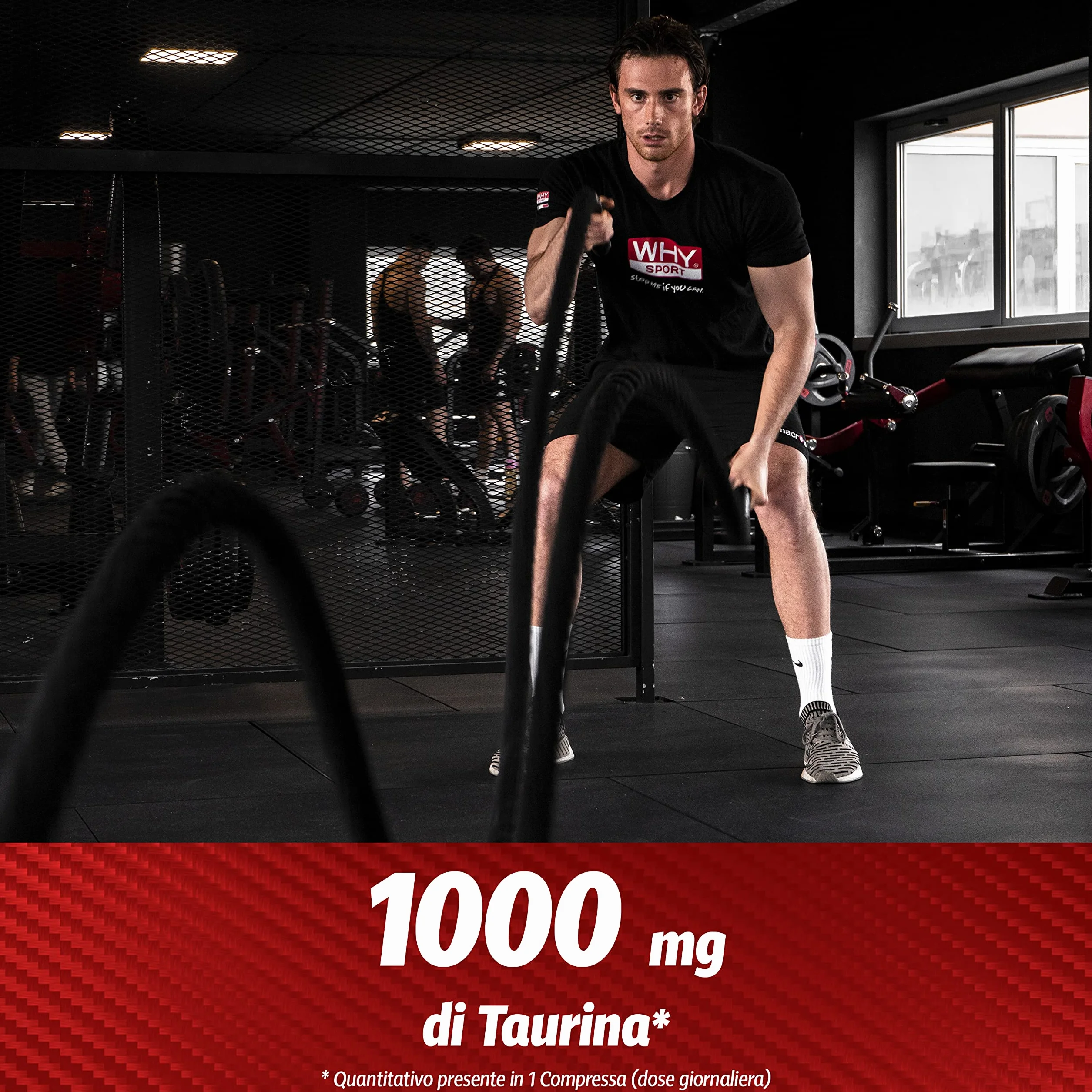 WHY SPORT TAURINA 1000 Integratore Alimentare 90 Compresse