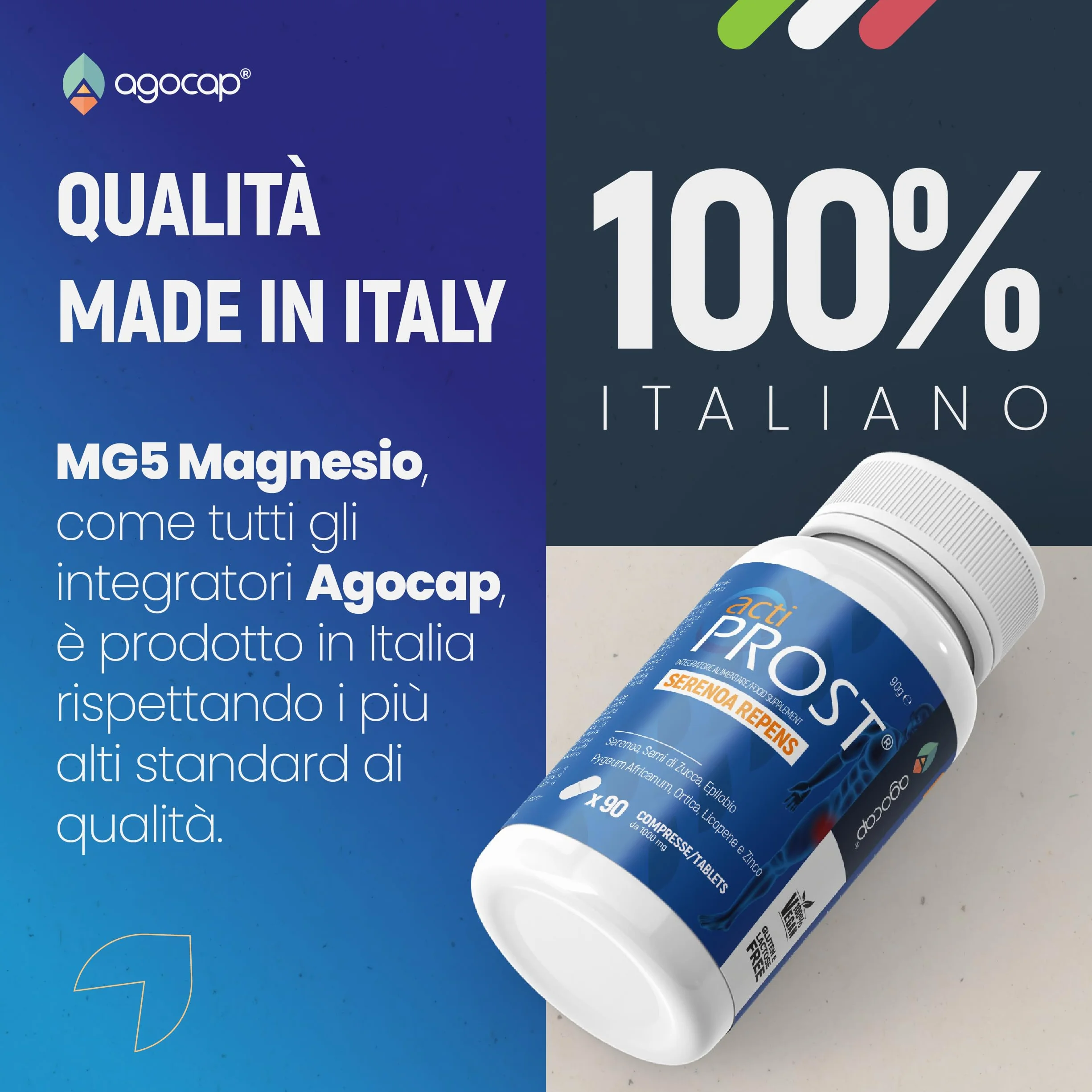 SERENOA REPENS 400mg SAW PALMETTO 90cpr Integratore Prostata Uomo con Semi di Zucca Pygeum Africanum Epilobio Ortica