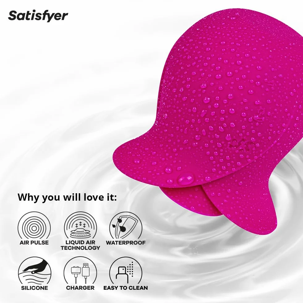 Satisfyer Pro 2 Modern Blossom | Sex Toy Woman | Liquid Air Technology | Waterproof (IPX7) Air Pulse Vibro-Masseur | Sex-Toys con 11 Programmi e ricaricabile | Medical Silicone