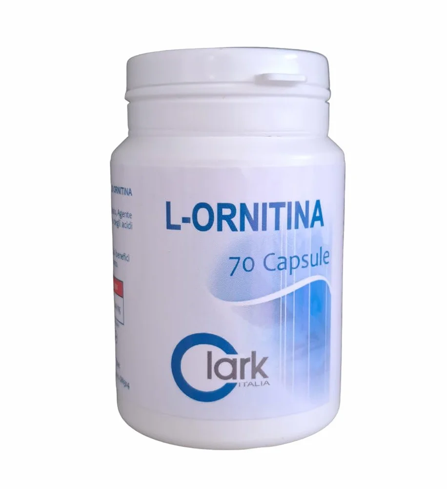 L Ornitina Integratore Alimentare 70 capsule 595 mg