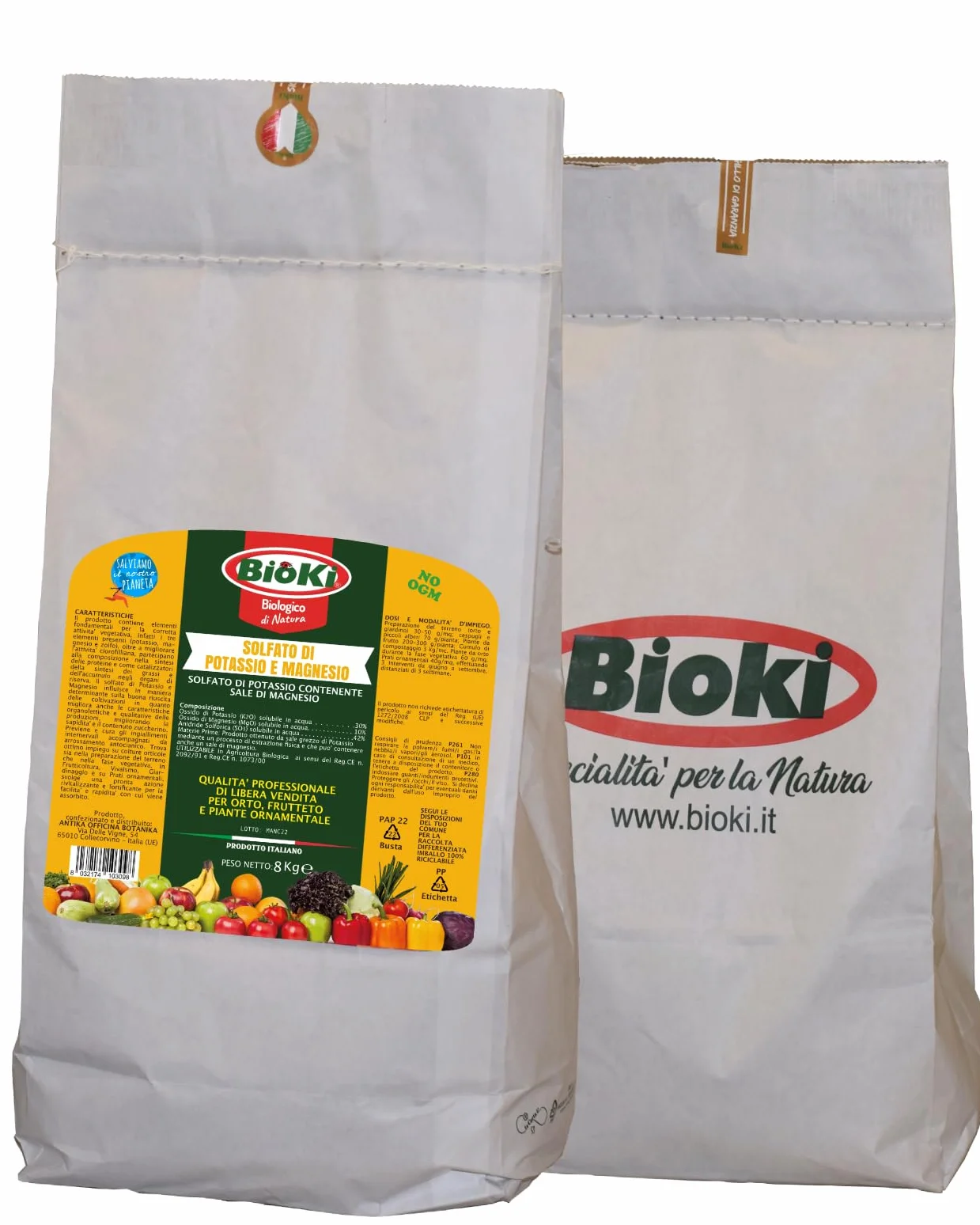 Bioki 161-17 Potassio e Magnesio Solfato