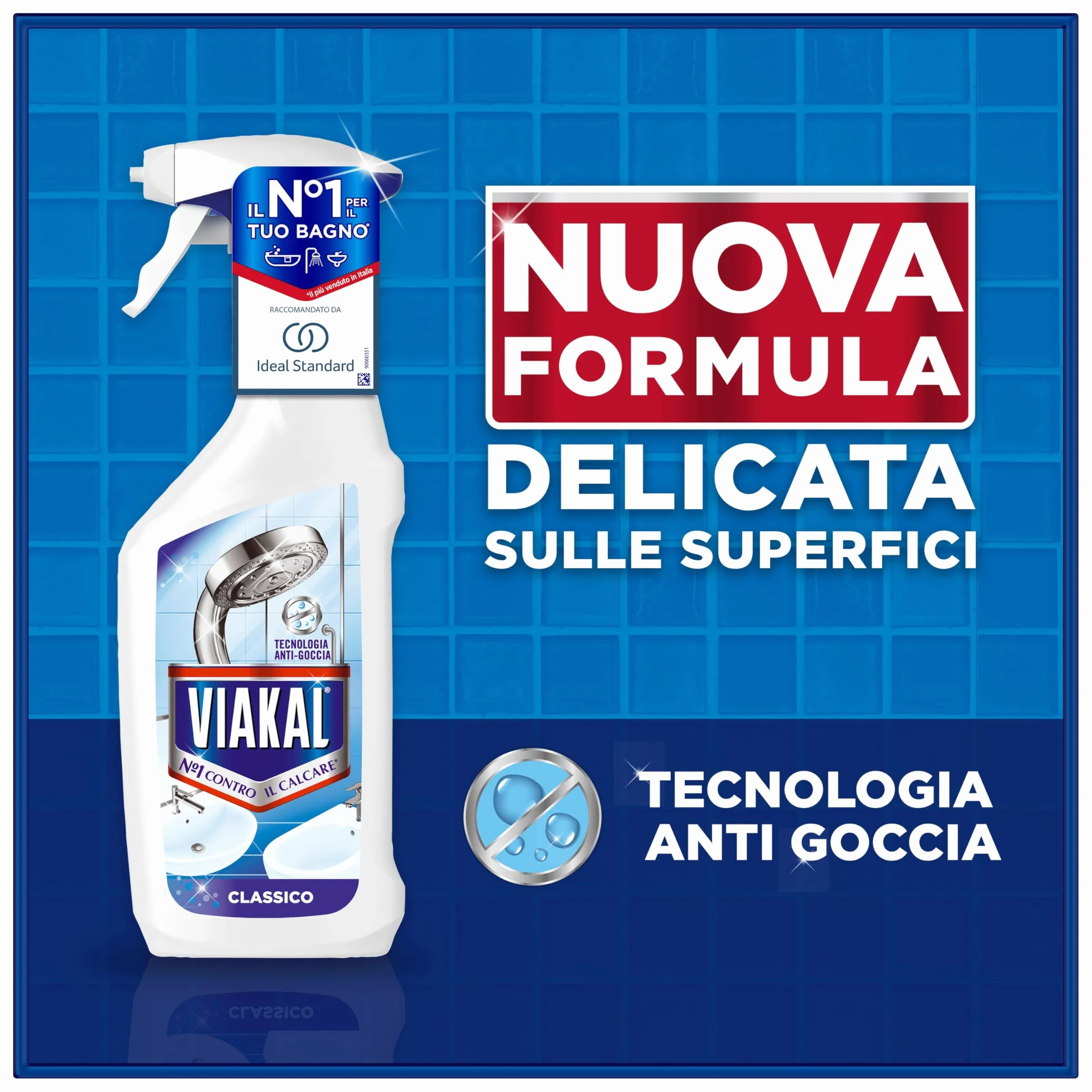 Viakal Classico Spray Anticalcare 100% Anti-gocce