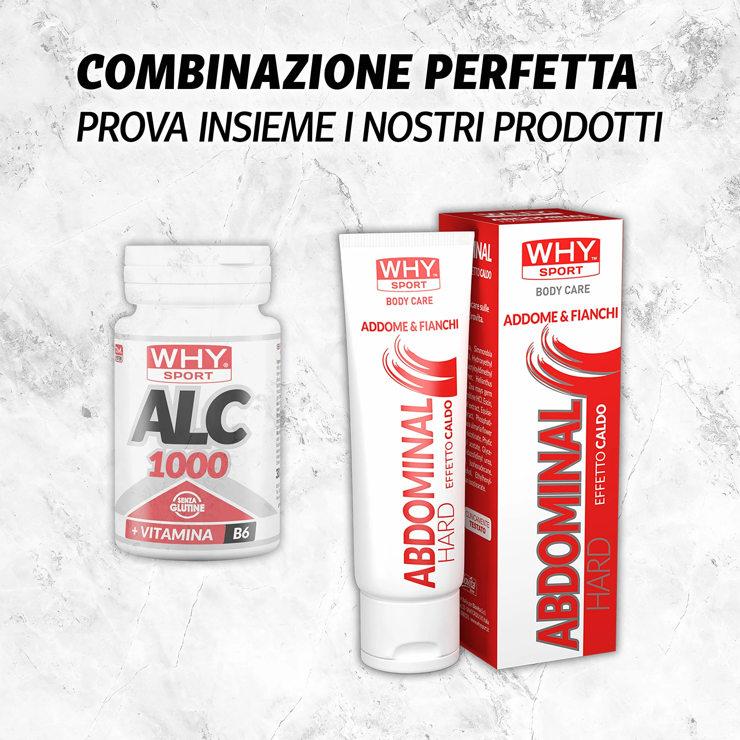 WHY SPORT ALC 1000 Integratore Alimentare Energetico Acetil l-carnitina 60 Compresse